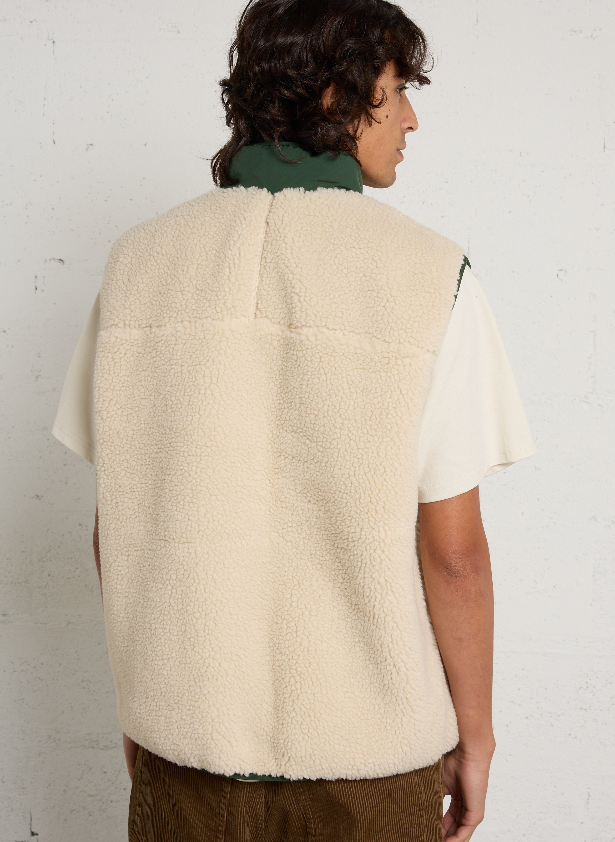 Rechte fleece met opstaande kraag PATAGONIA Groen