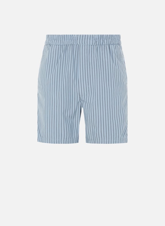 Short rayé en coton Vert by SAISON 1865 SAISON 1865 Short rayé en coton Vert