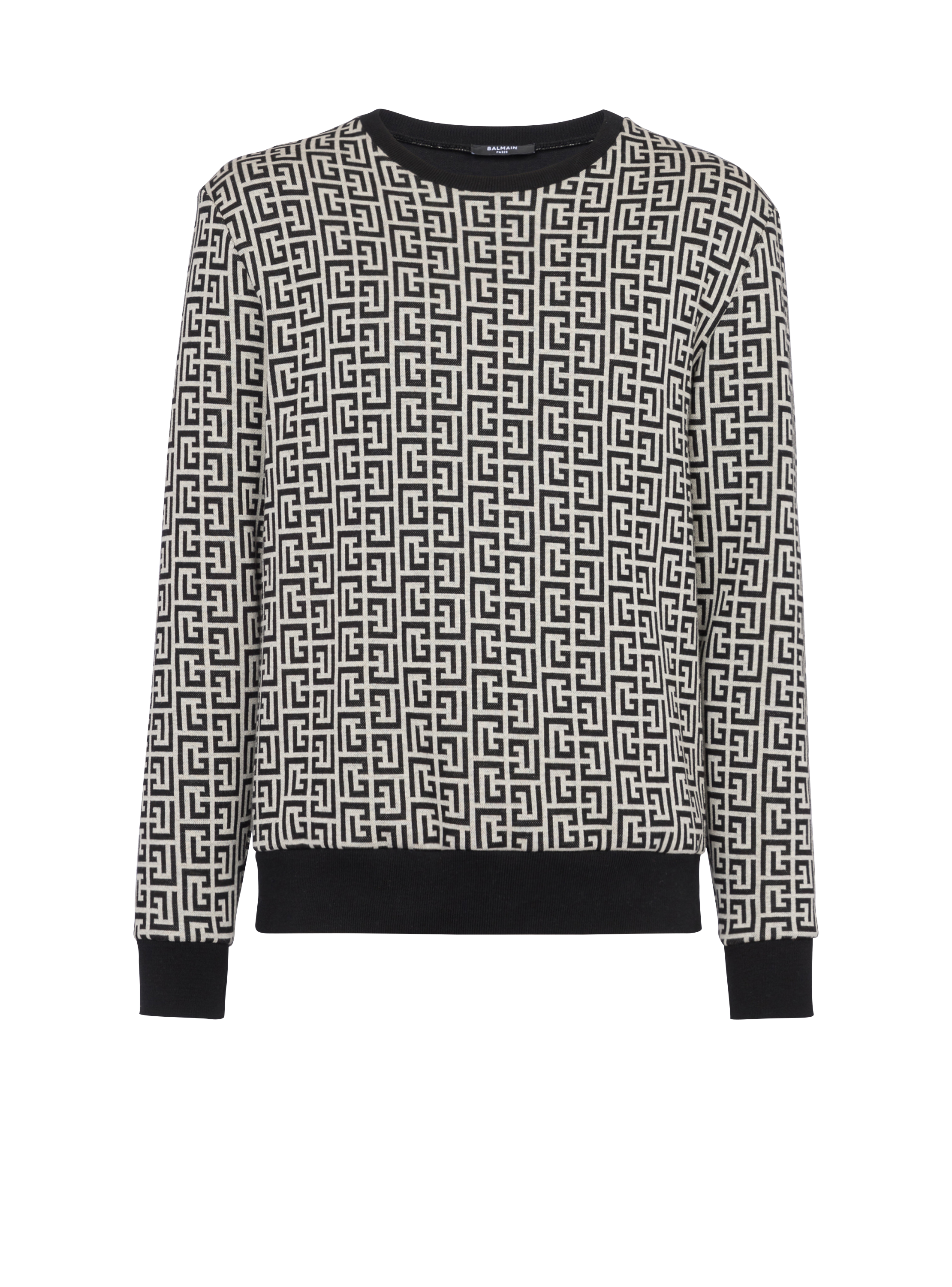 Ensemble Veste Et Short Balmain – Jersey Monochrome, Noir, Taille S/M (FR38) – Occasion