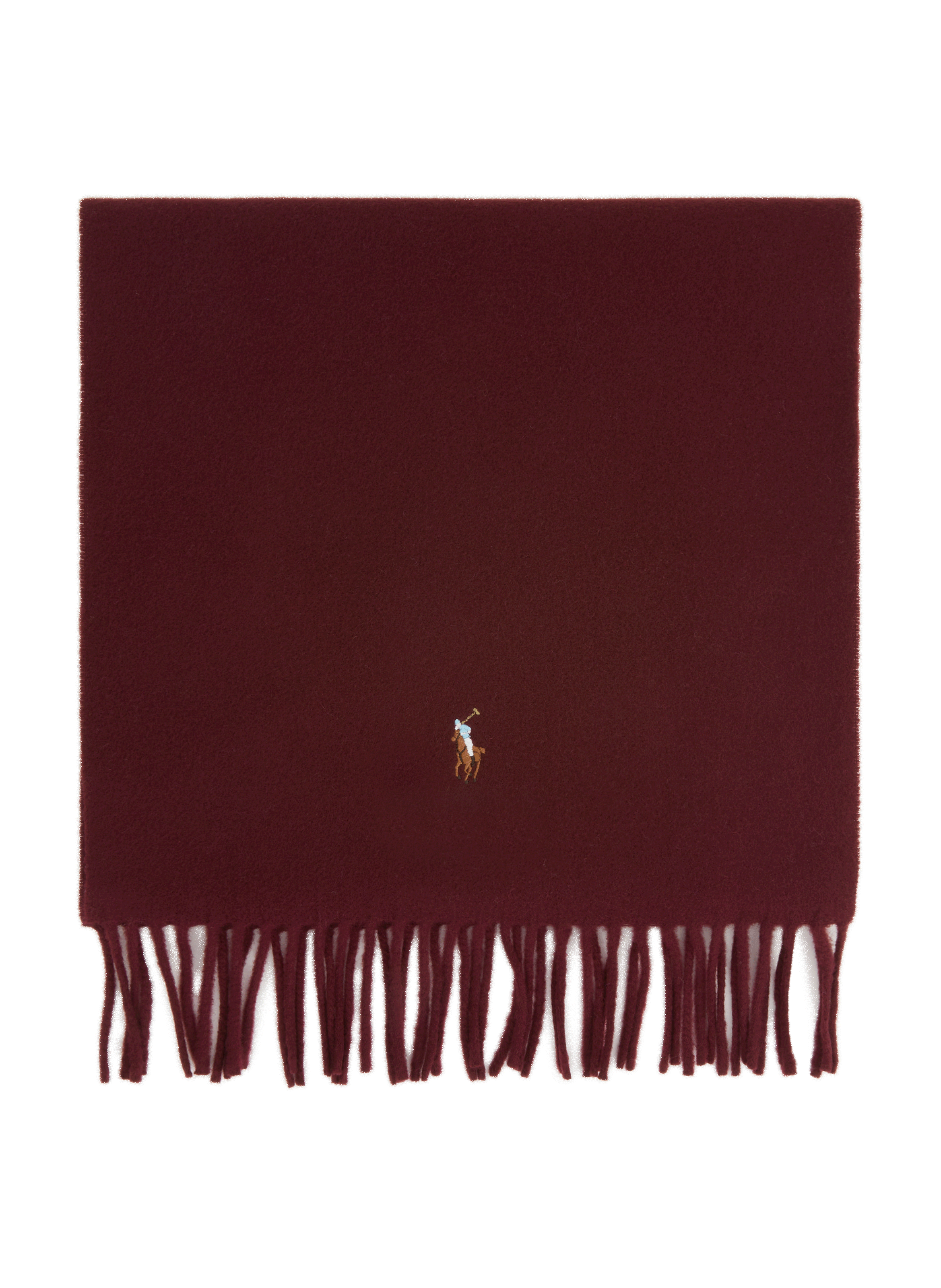 POLO RALPH LAUREN Echarpe en laine Rouge