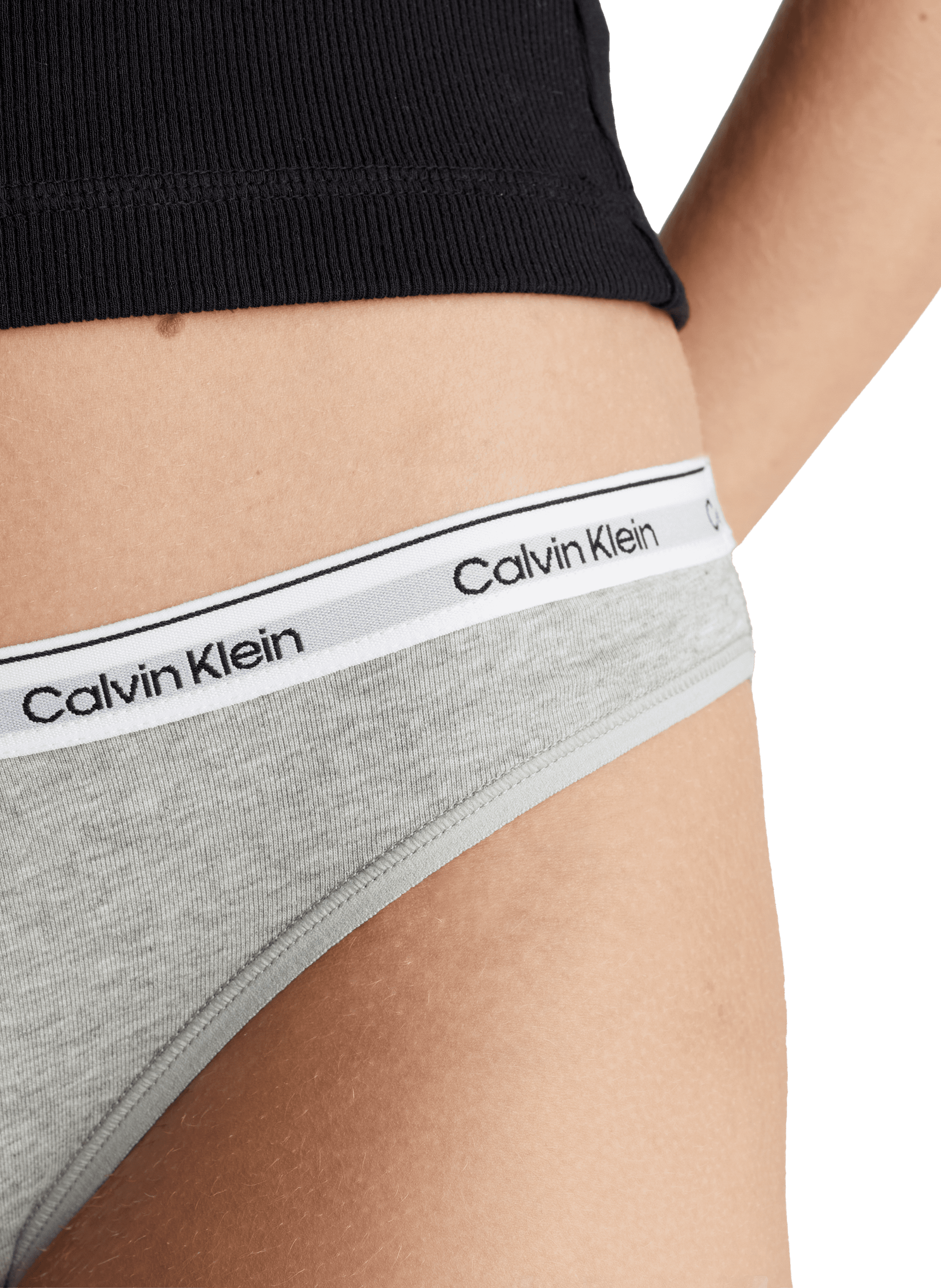 Culotte en coton  CALVIN KLEIN Gris