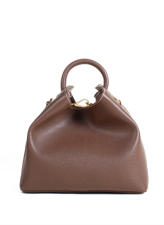 Sac raisin en cuir Marron by ELLEME ELLEME Sac raisin en cuir Marron