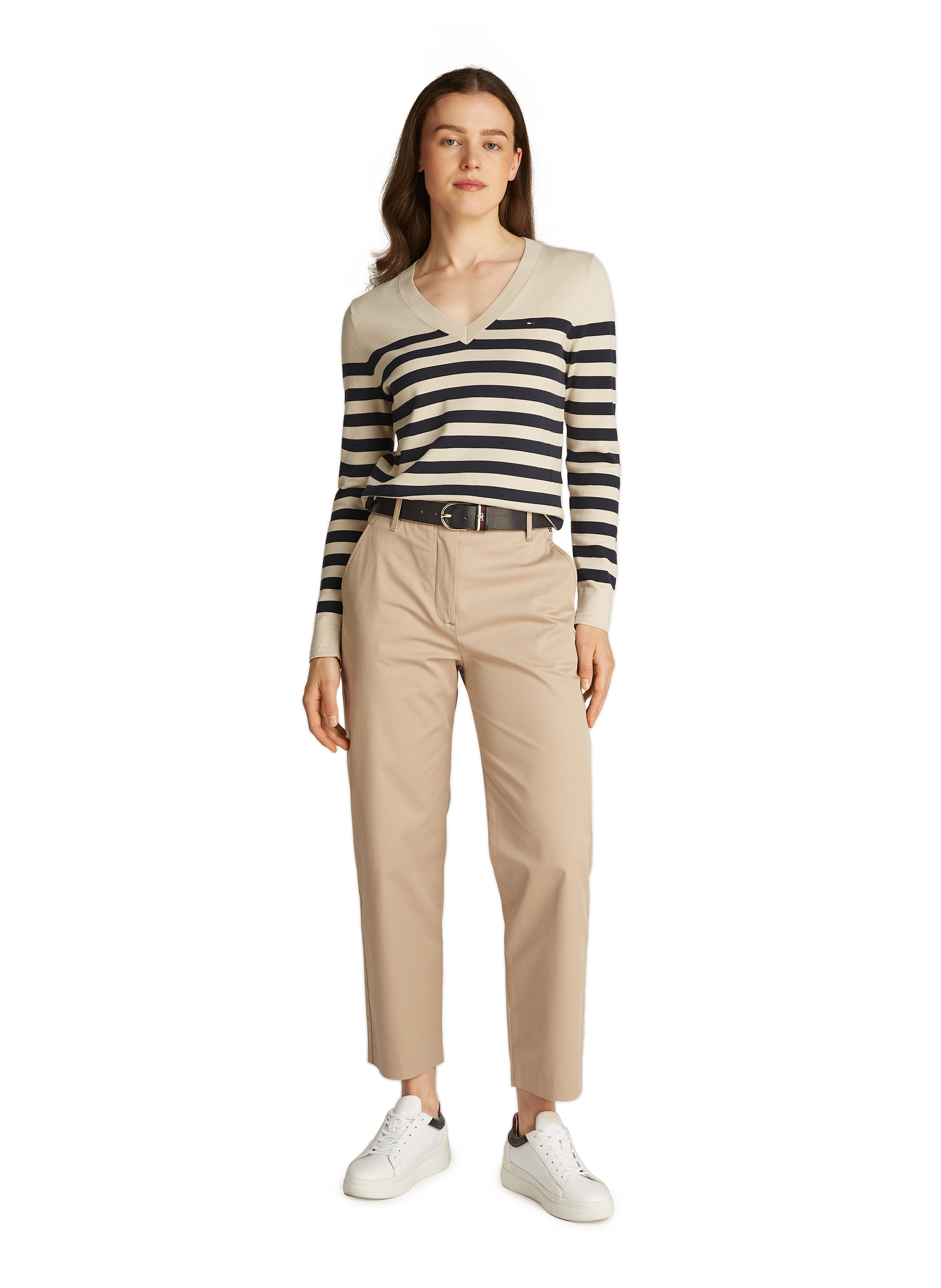 Pull à rayures  TOMMY HILFIGER Multicolore