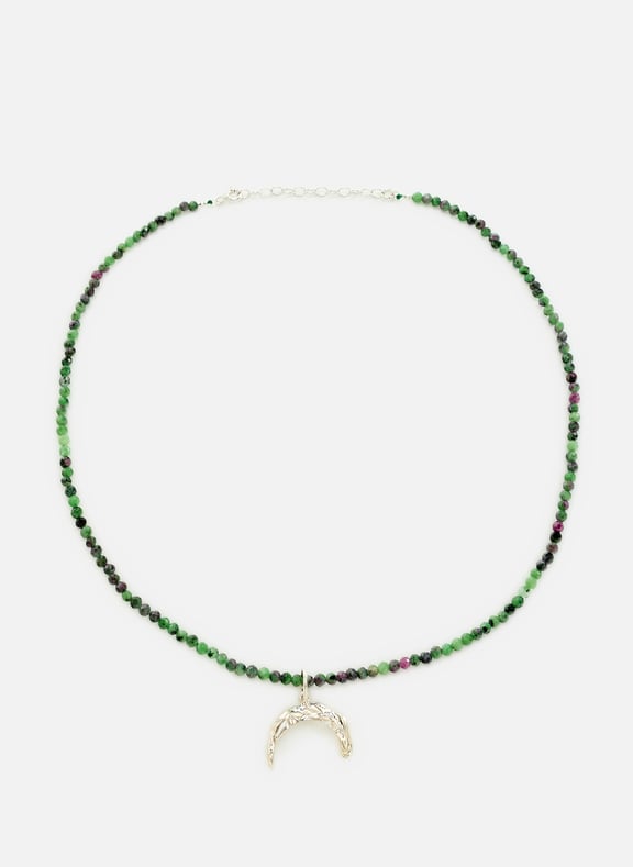 Collier Melies Tusk Rubyzoesite HERMINA ATHENS Collier Melies Tusk Rubyzoesite HERMINA ATHENS