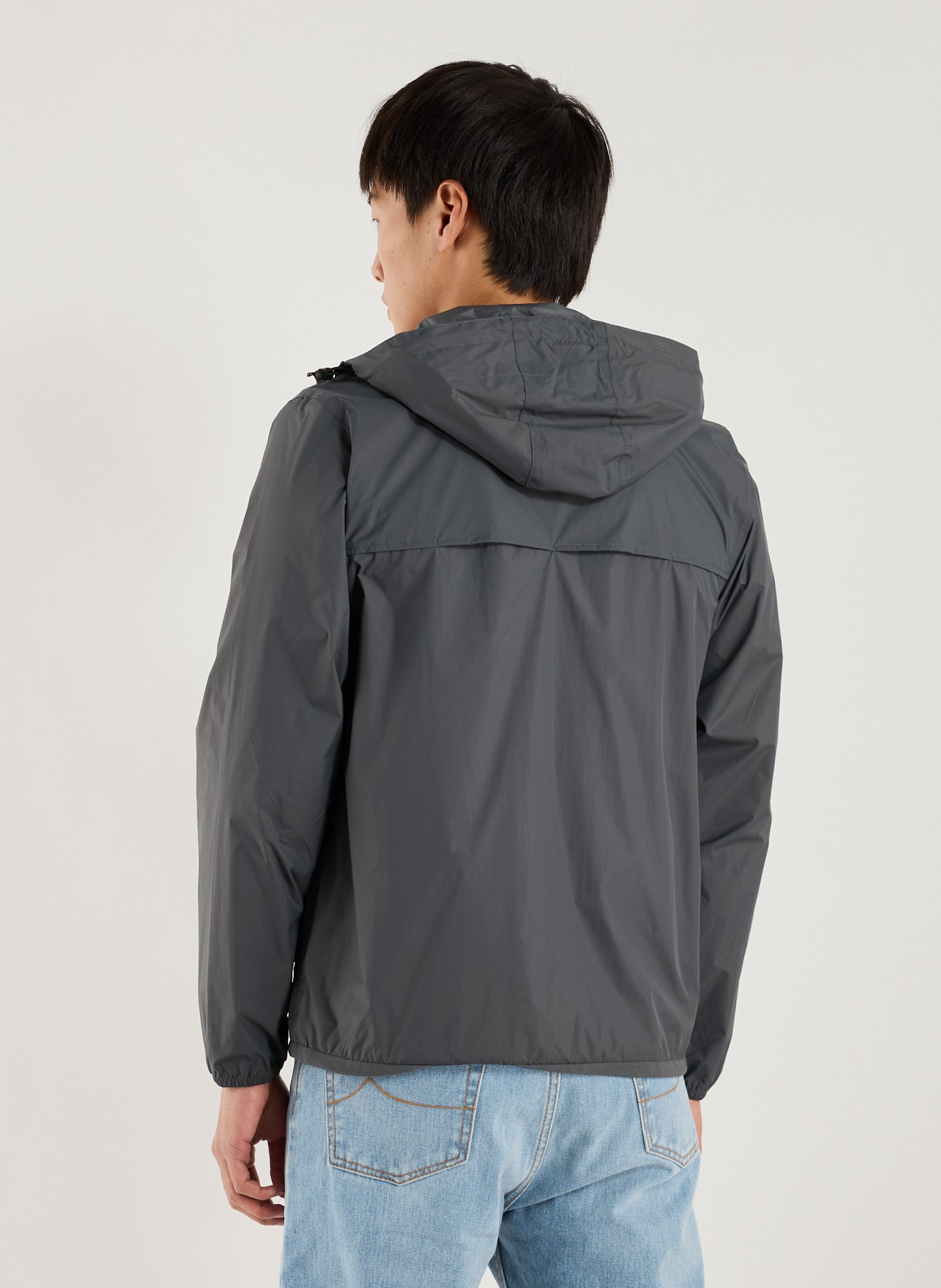 Jacket The real Claude 4.0 K-WAY Grey