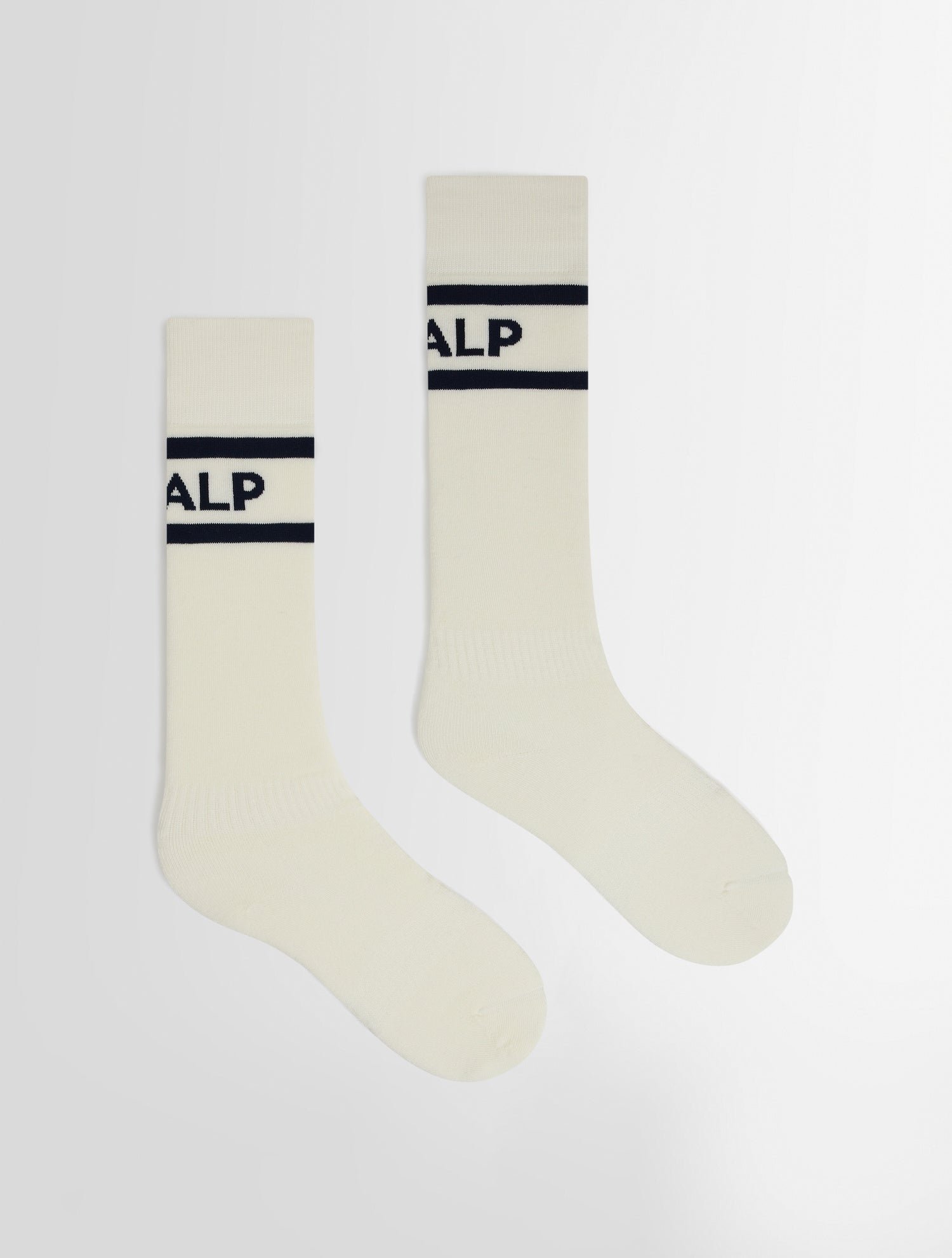 Chaussettes de ski piste pro coupe regular FUSALP Blanc