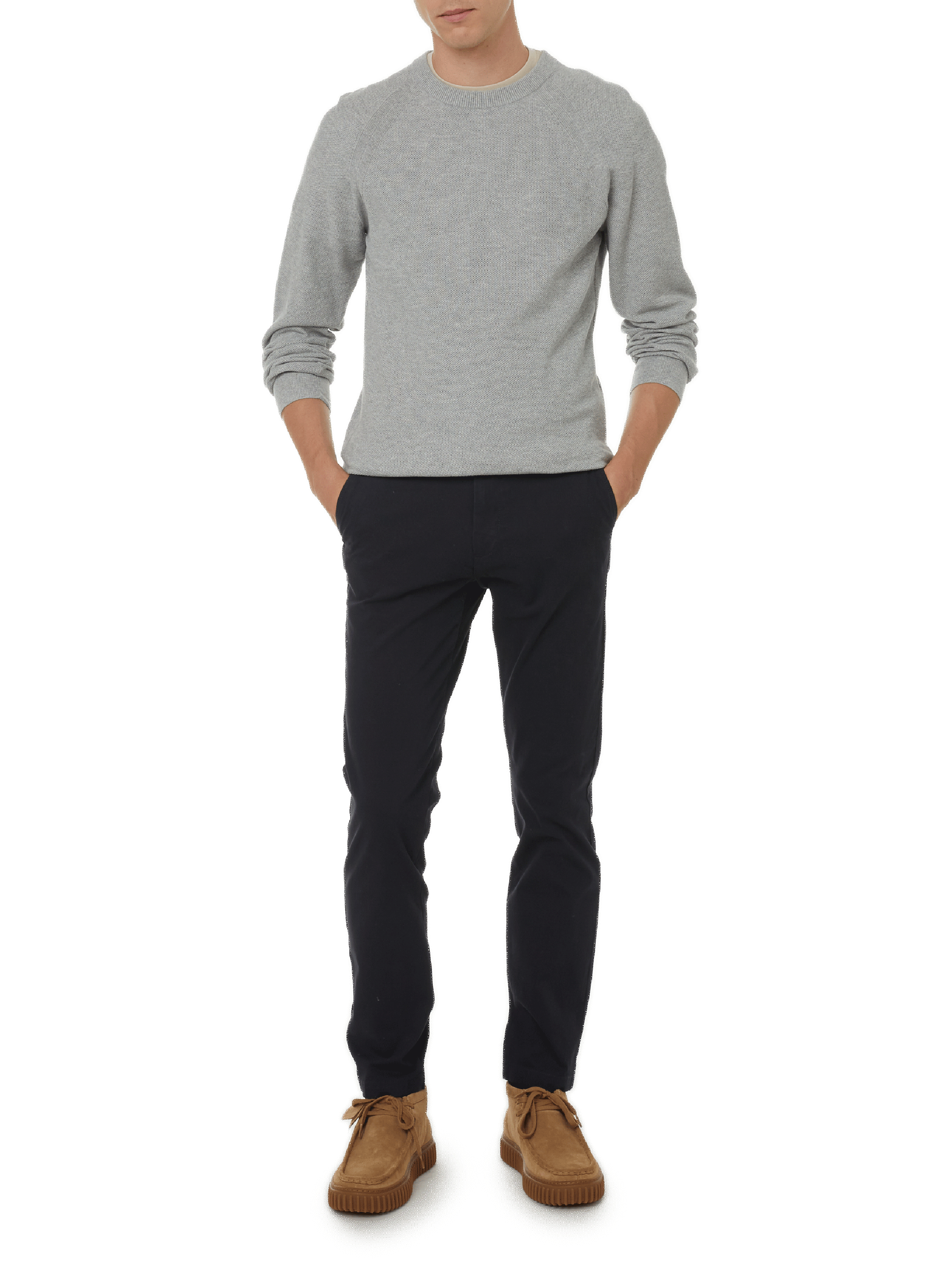 Cotton chinos DOCKERS Blue