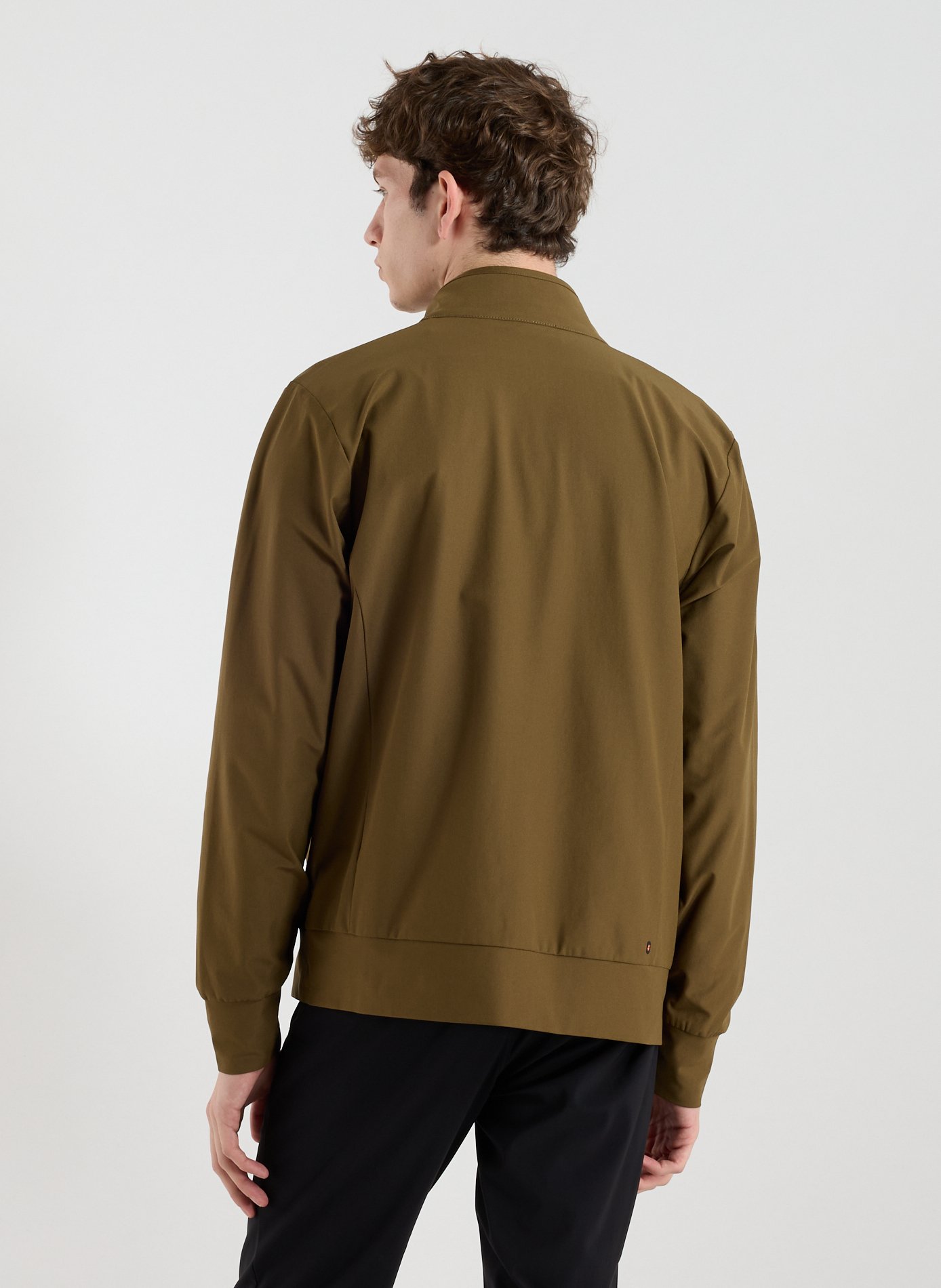 Veste droite à col montant SAVE THE DUCK Vert