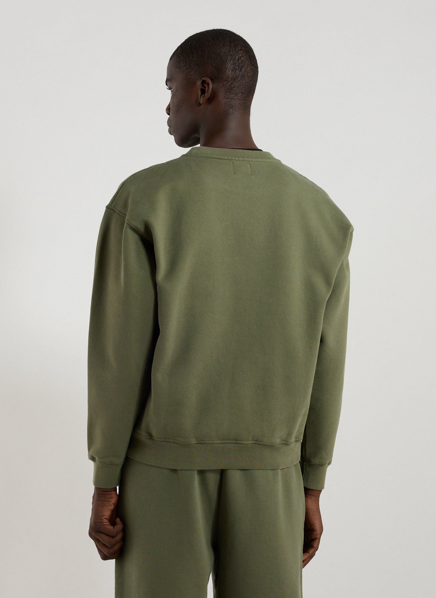 Cotton round neck Sweatshirt ARTE ANTWERP Khaki