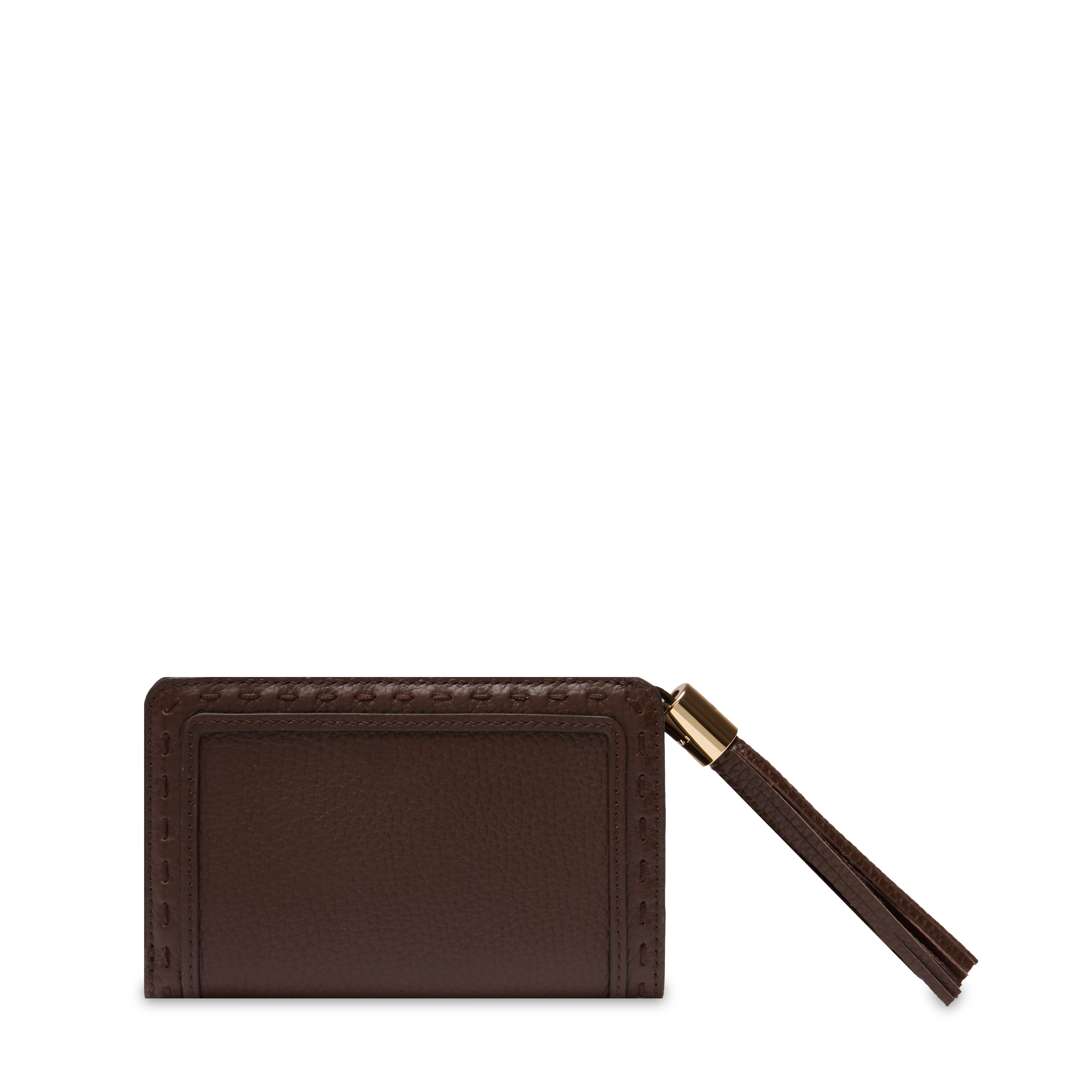 Portefeuille rectangulaire zippé premier flirt de lancel en cuir LANCEL Marron