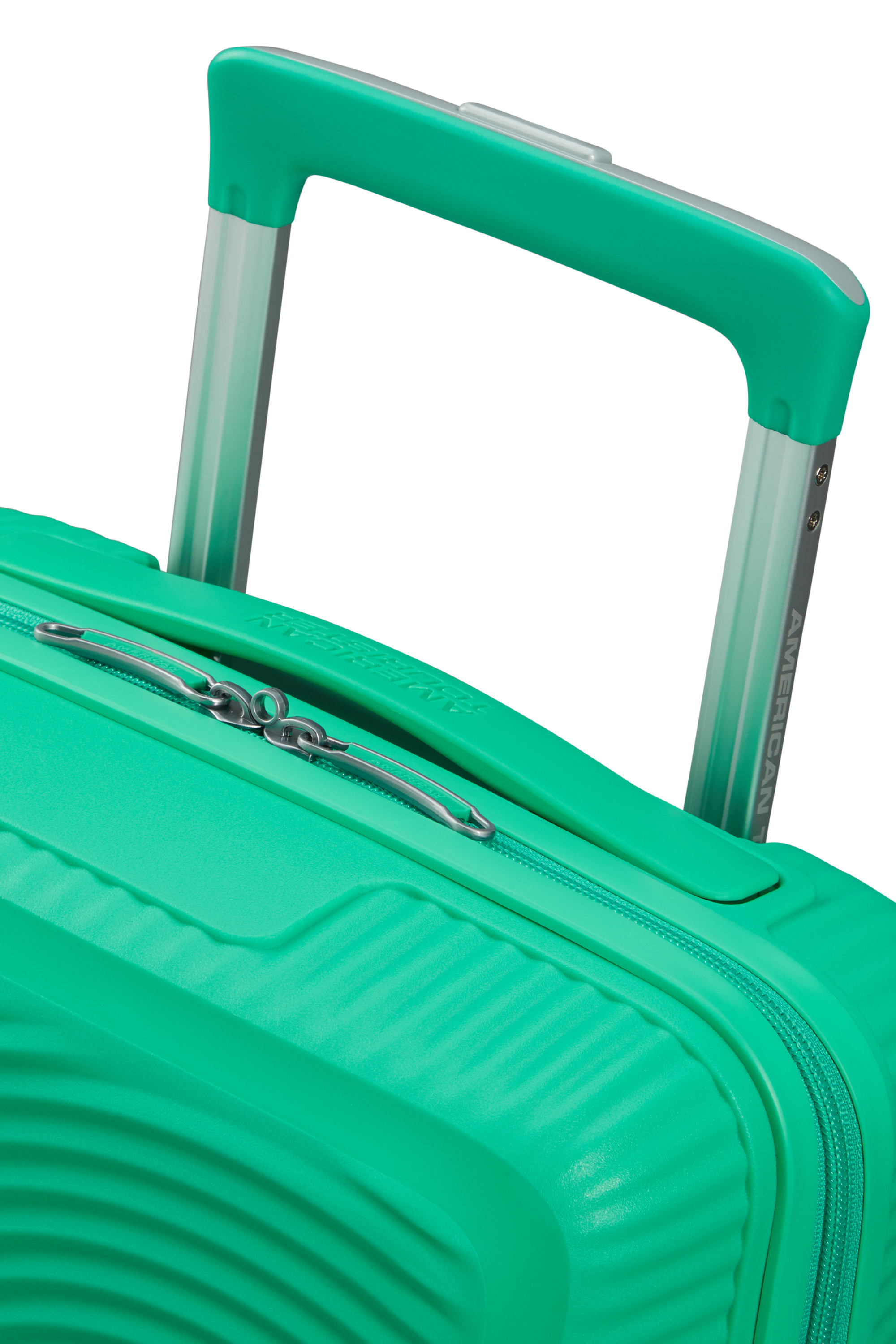 Soundbox mini valise 4 roues taille s AMERICAN TOURISTER Vert