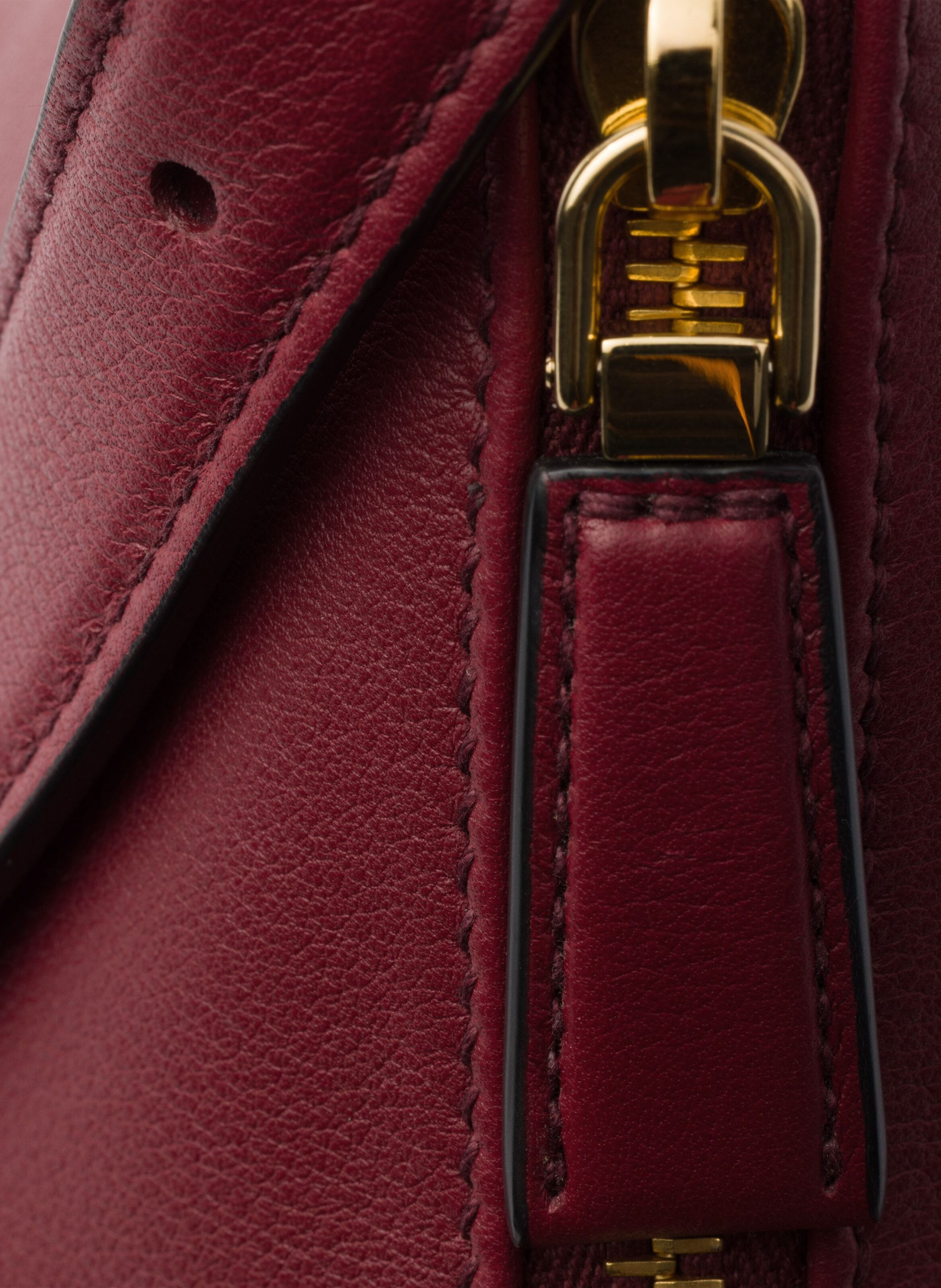 Sac porté épaule prada aimée en cuir PRADA Rouge