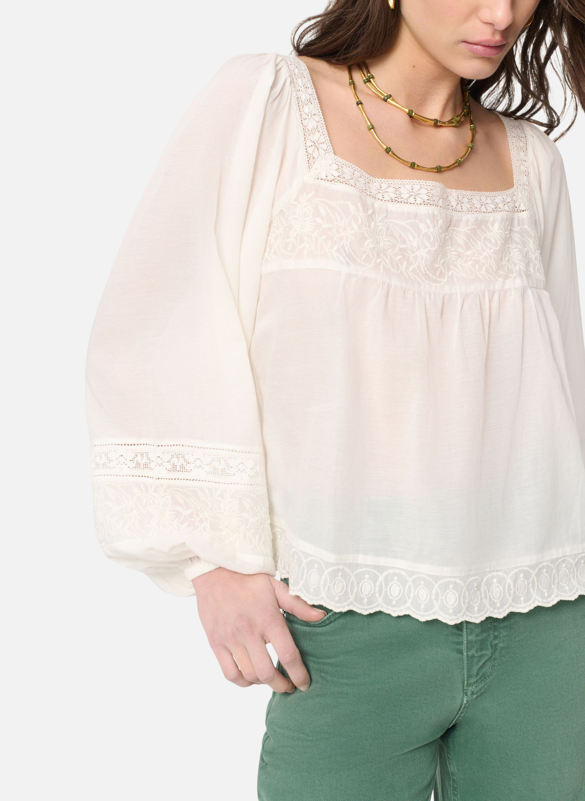 Blouse giovanna VANESSA BRUNO Blanc