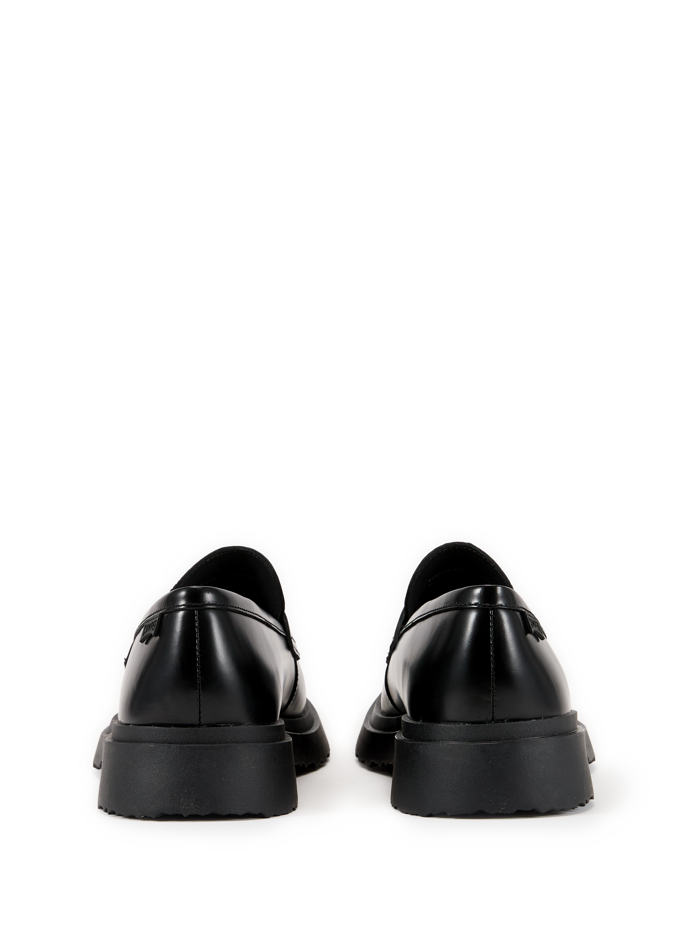 Mocassins Walden en cuir CAMPER Noir