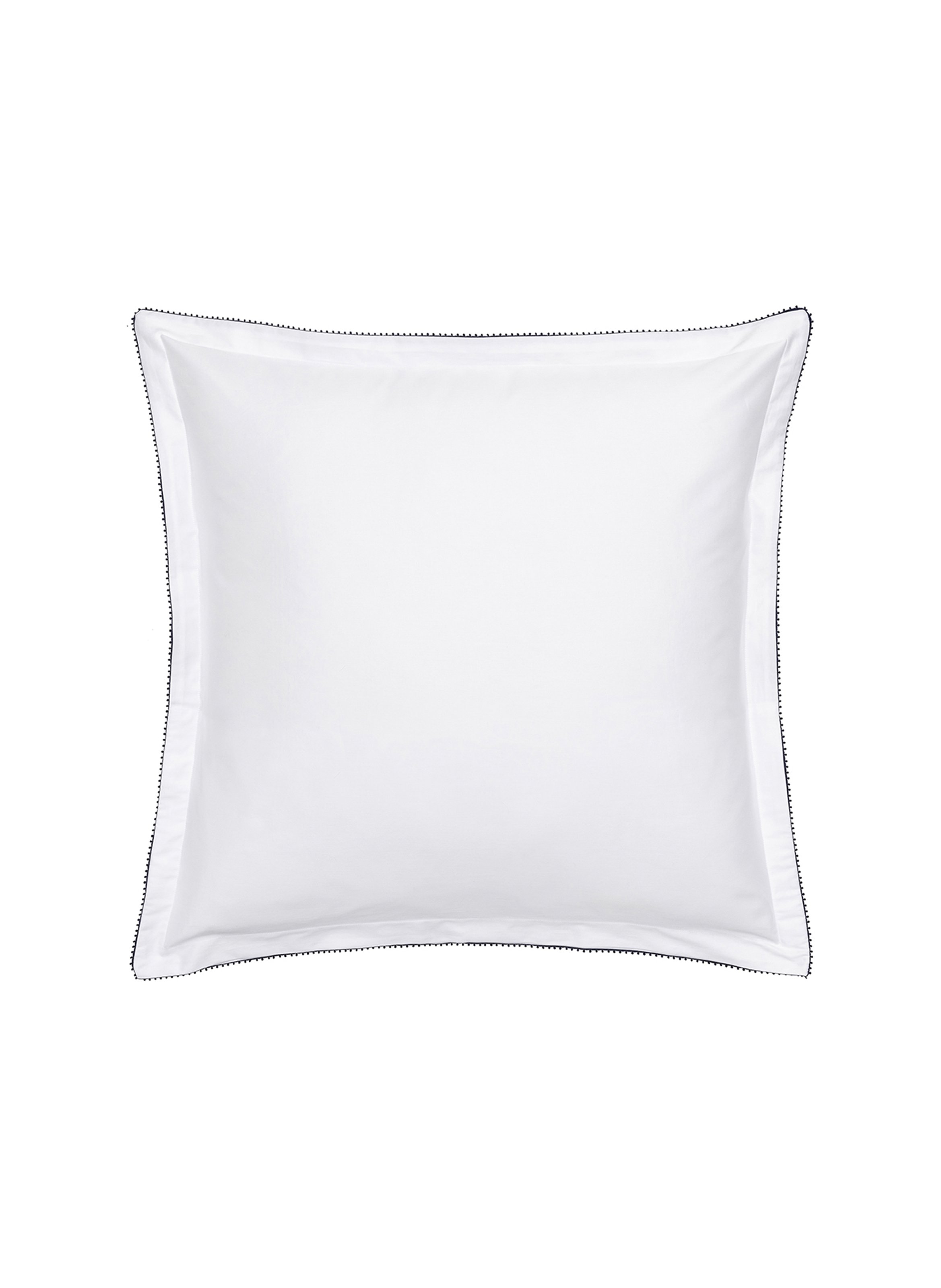 Taie d'oreiller imprimée en satin de coton bio, mirabeau ALEXANDRE TURPAULT Blanc