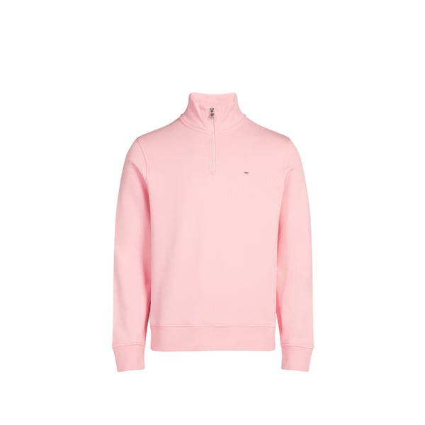 Sweat col zippé en coton Sweat col zippé en coton
