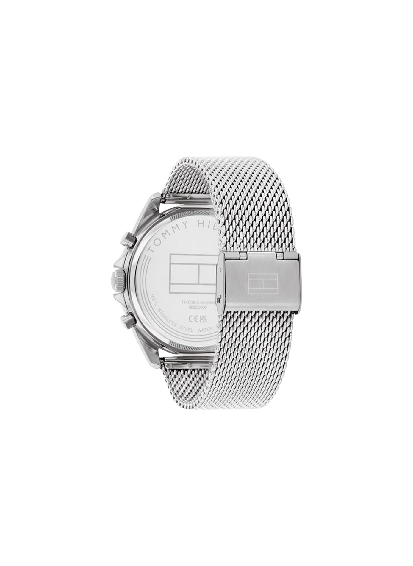 Montre quartz Baker en acier inoxydable TOMMY HILFIGER MONTRES Argent