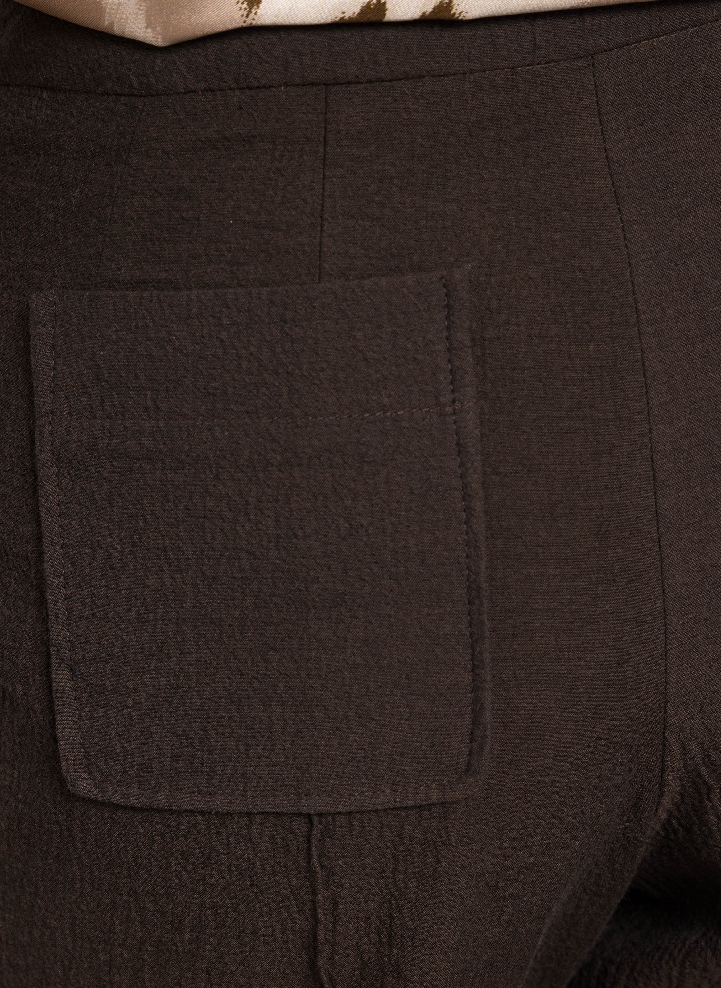 Pantalon droit en coton harry SOEUR Marron