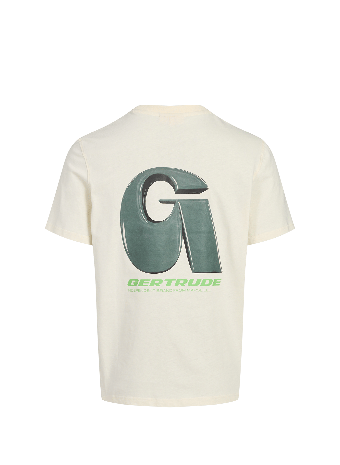 T-shirt imprimé Leonce en coton  GERTRUDE ET GASTON Beige