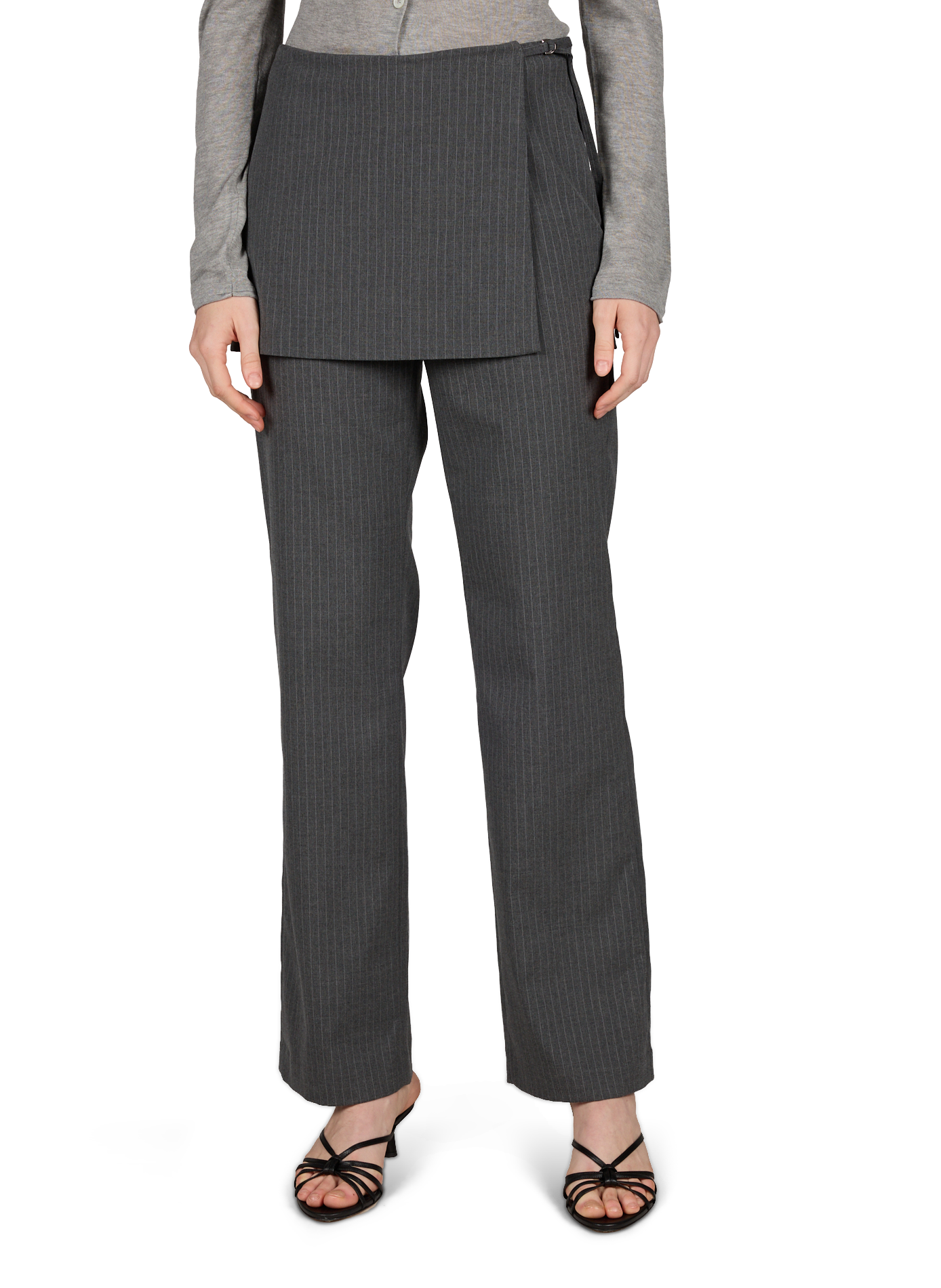 Layered Skirt Pants DUNST Grey