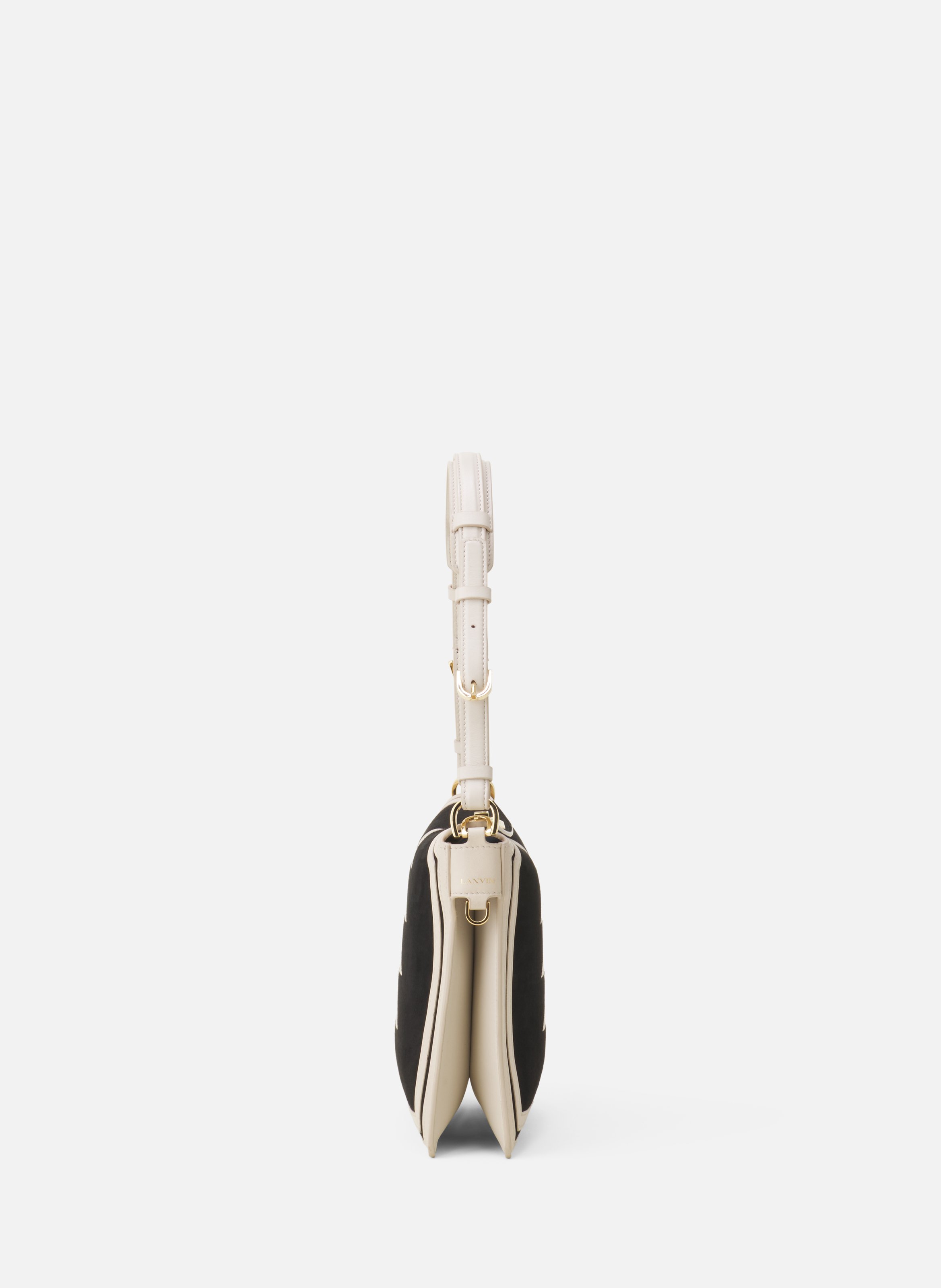Sac compagnon 20 en cuir LANVIN Blanc