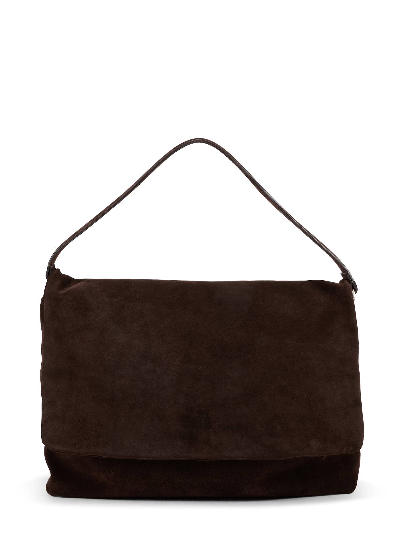 Sac à bandoulière Iloise M en cuir suédé SAISON 1865 Marron