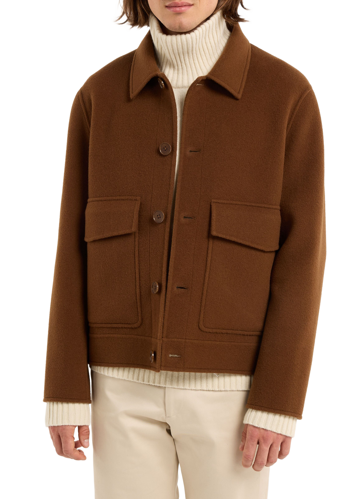 Chaqueta Emy de lana SAISON 1865 Marrón