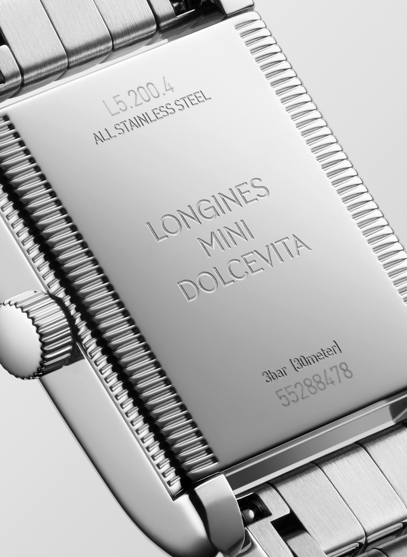 Montre quartz Longines DolceVita 2023 en acier inoxydable LONGINES Blanc