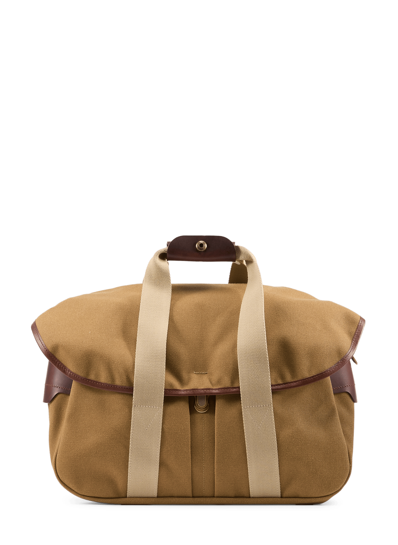 Canvas business Musette bag BLEU DE CHAUFFE Brown