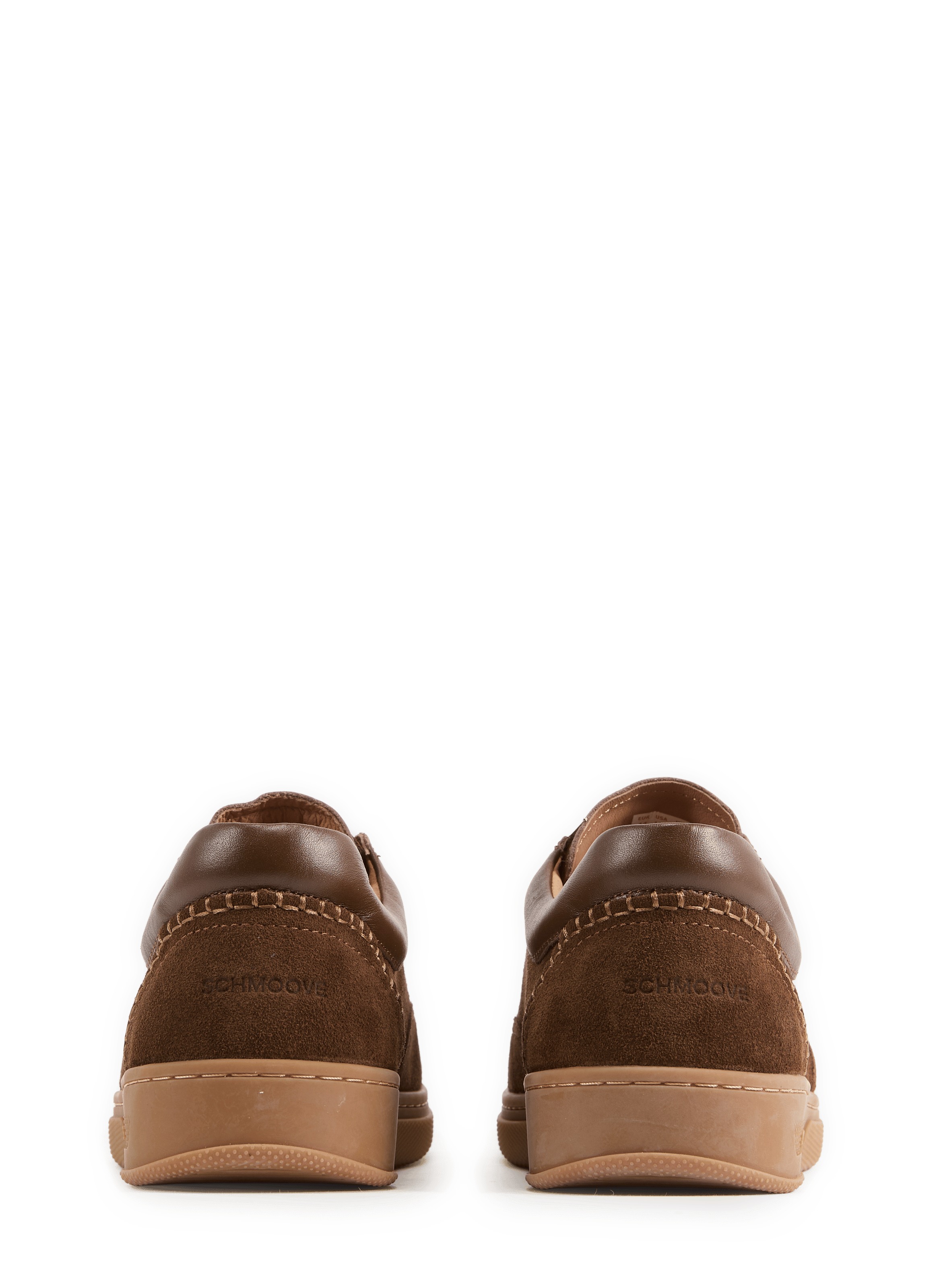 Lage leren sneakers SCHMOOVE Bruin