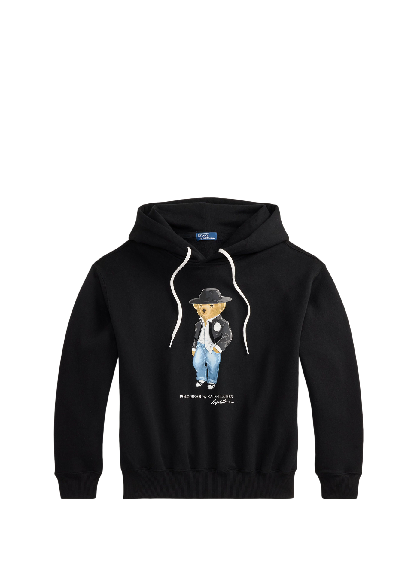 Polo Bear Cotton-Blend Hoodie POLO RALPH LAUREN Black