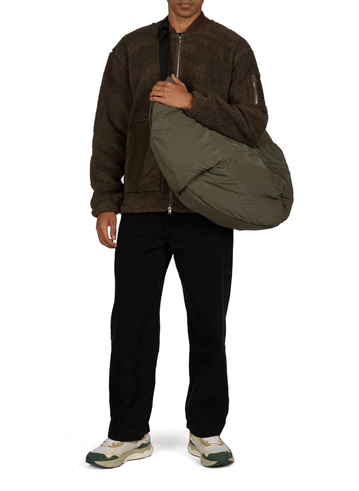 Solid shoulder bag UCON ACROBATICS Khaki