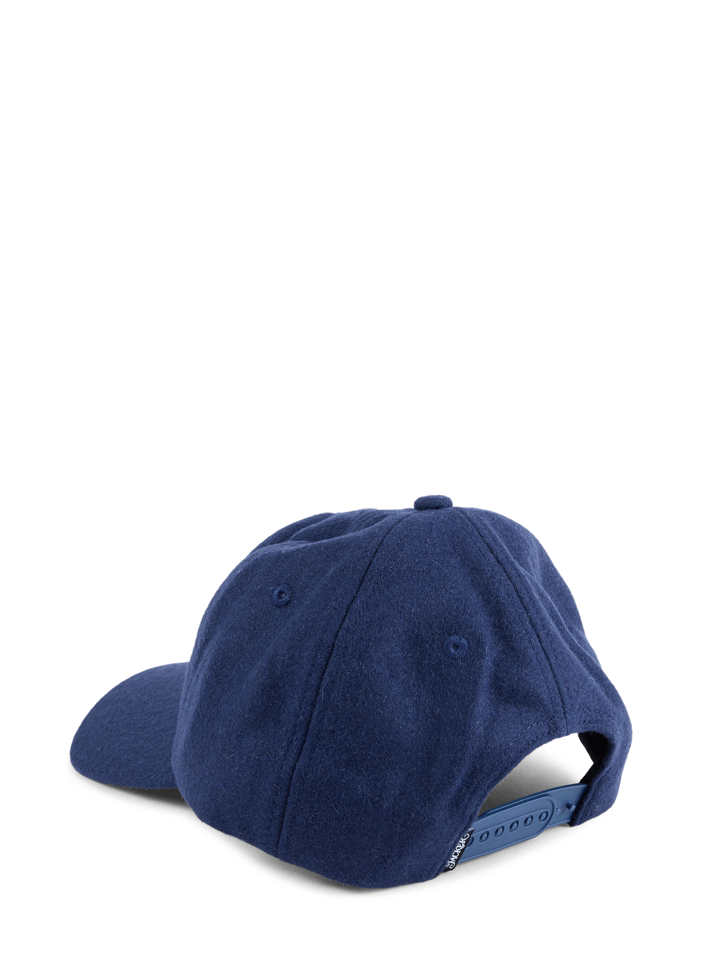 Casquette en laine JACKER. Blauw