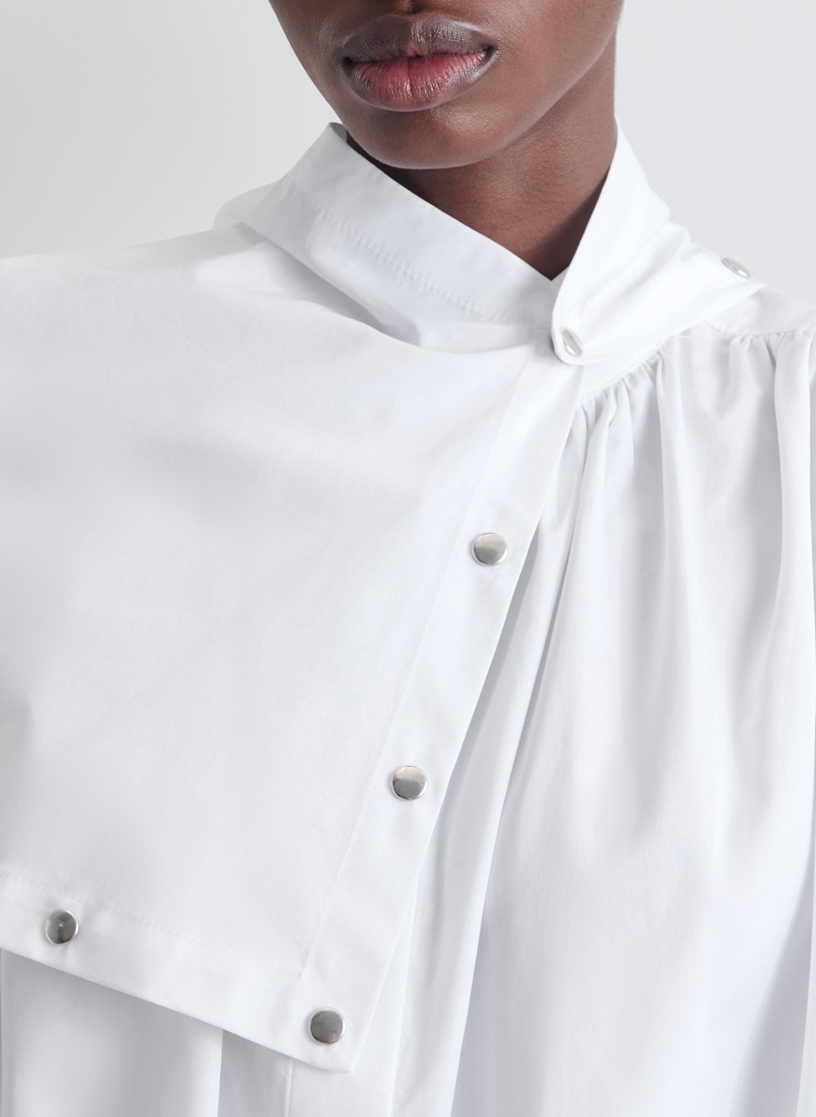 Chemise ample à col boutonné unie fatal IRO Blanc