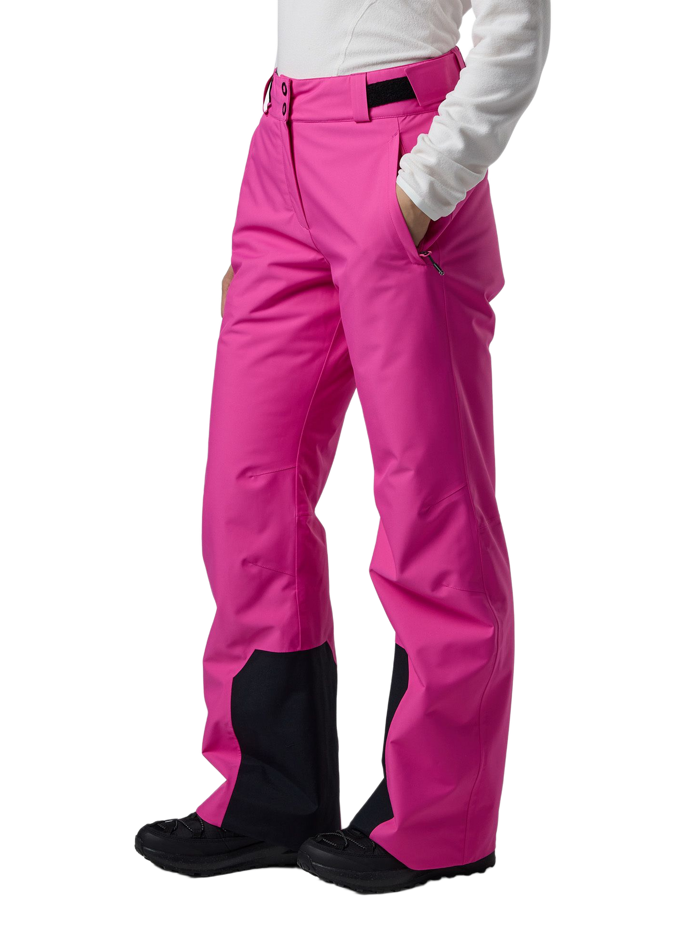 Pantalon de ski W Insula droit ROSSIGNOL Rose