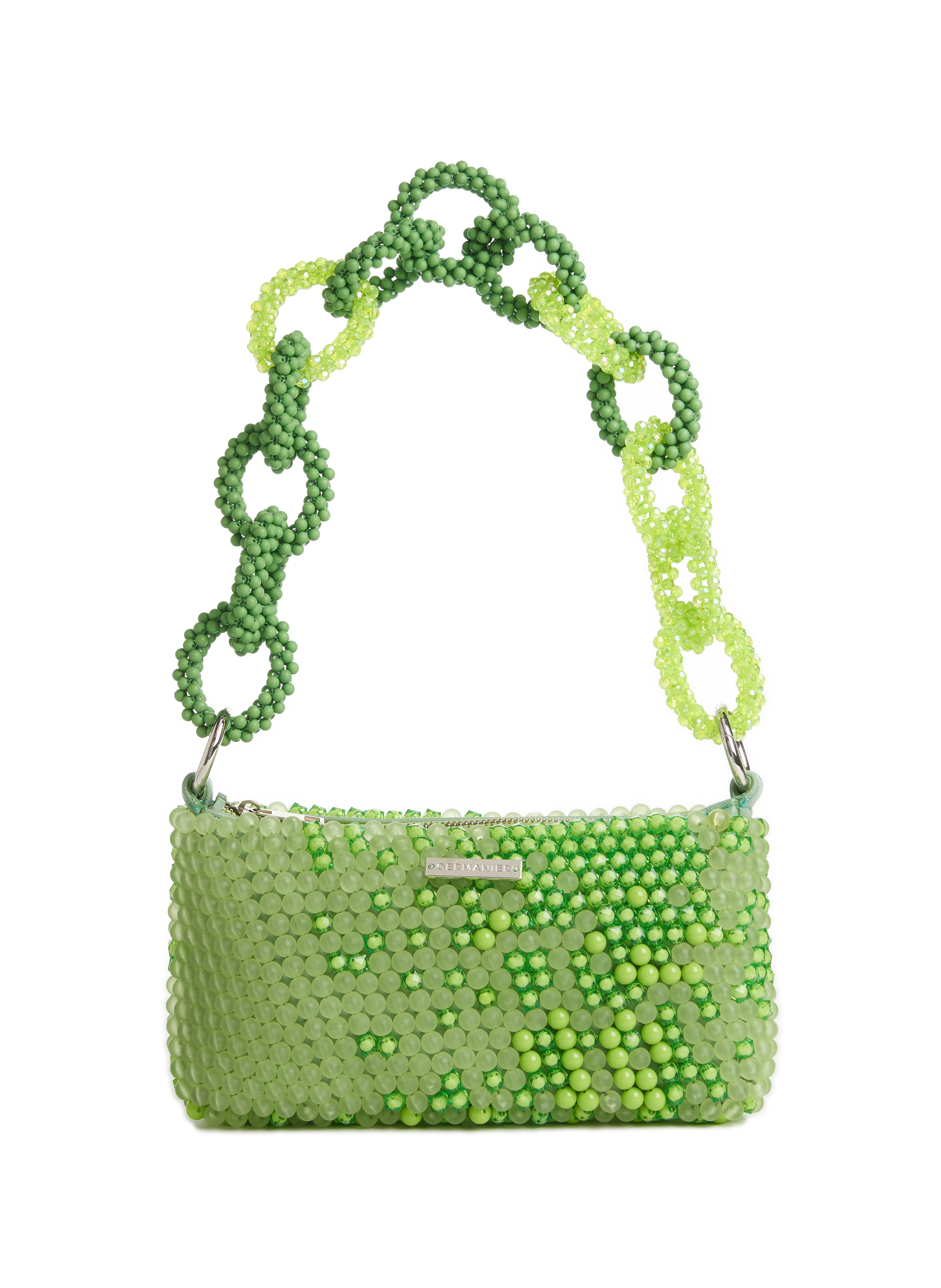 GERMANIER Beaded handbag Green