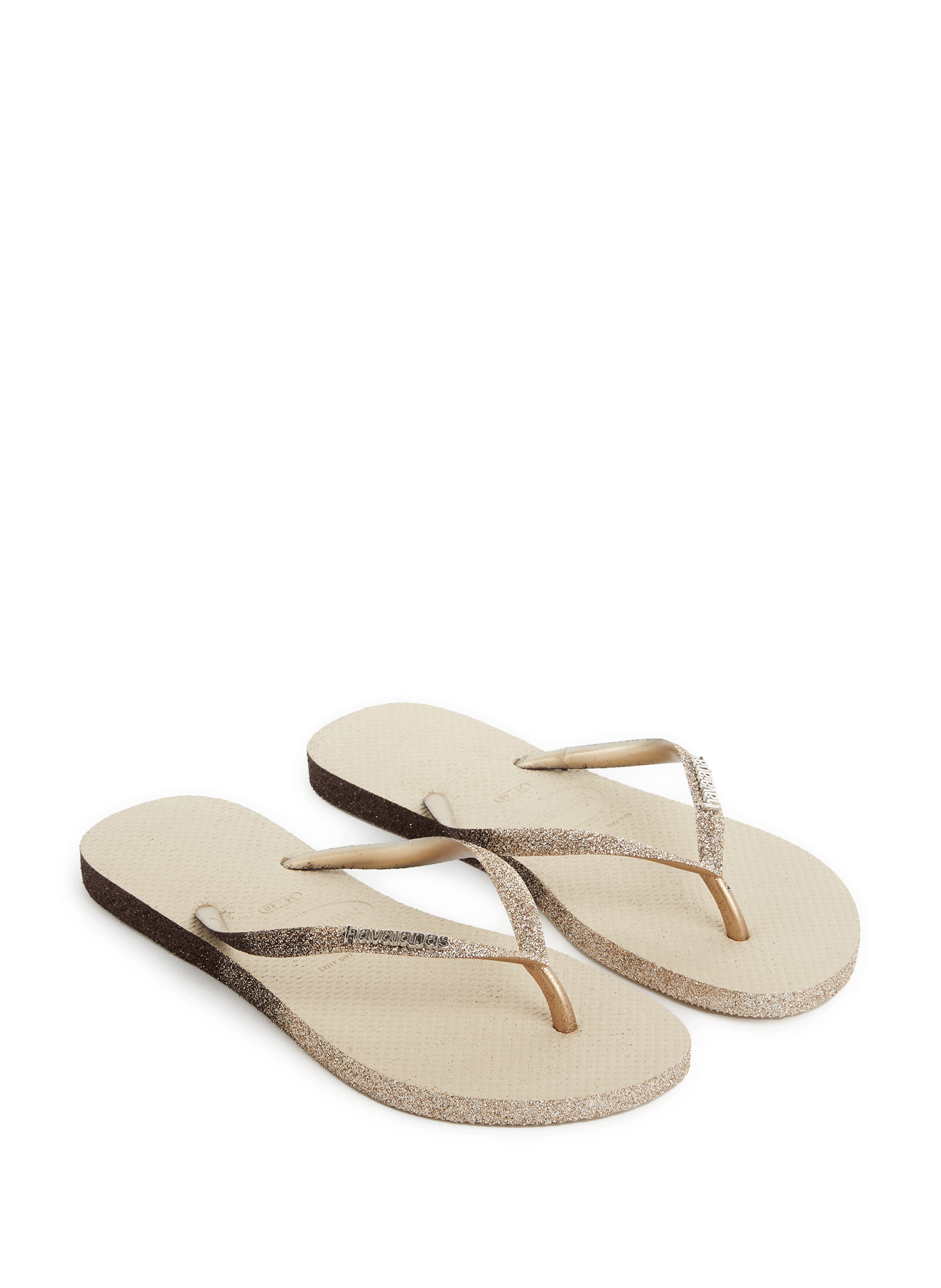 Tongs Slim Sparkle II HAVAIANAS Goud