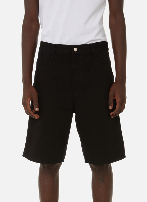CARHARTT WIP Organic cotton shorts Black