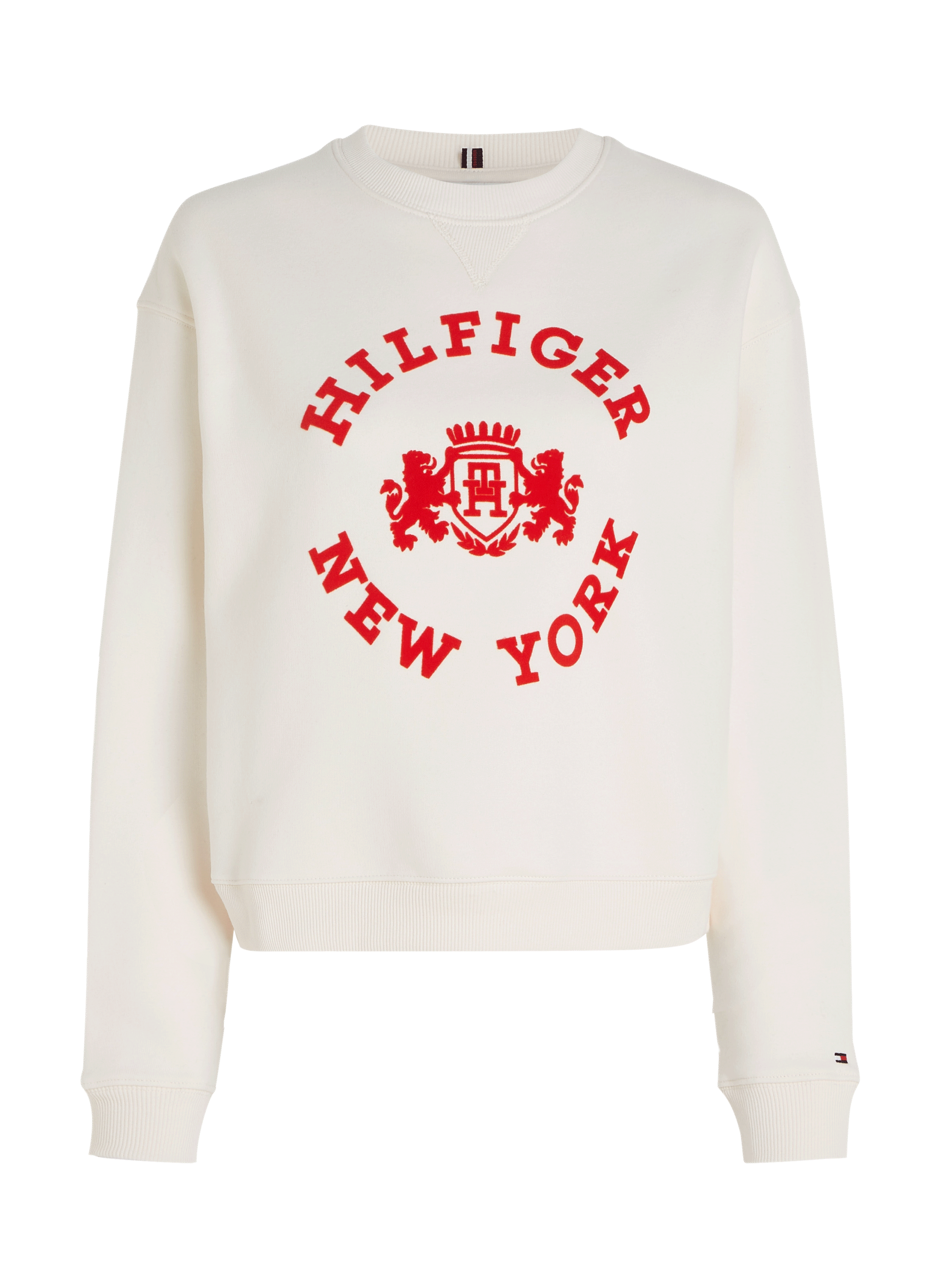 Sweatshirt en coton et polyester recyclé