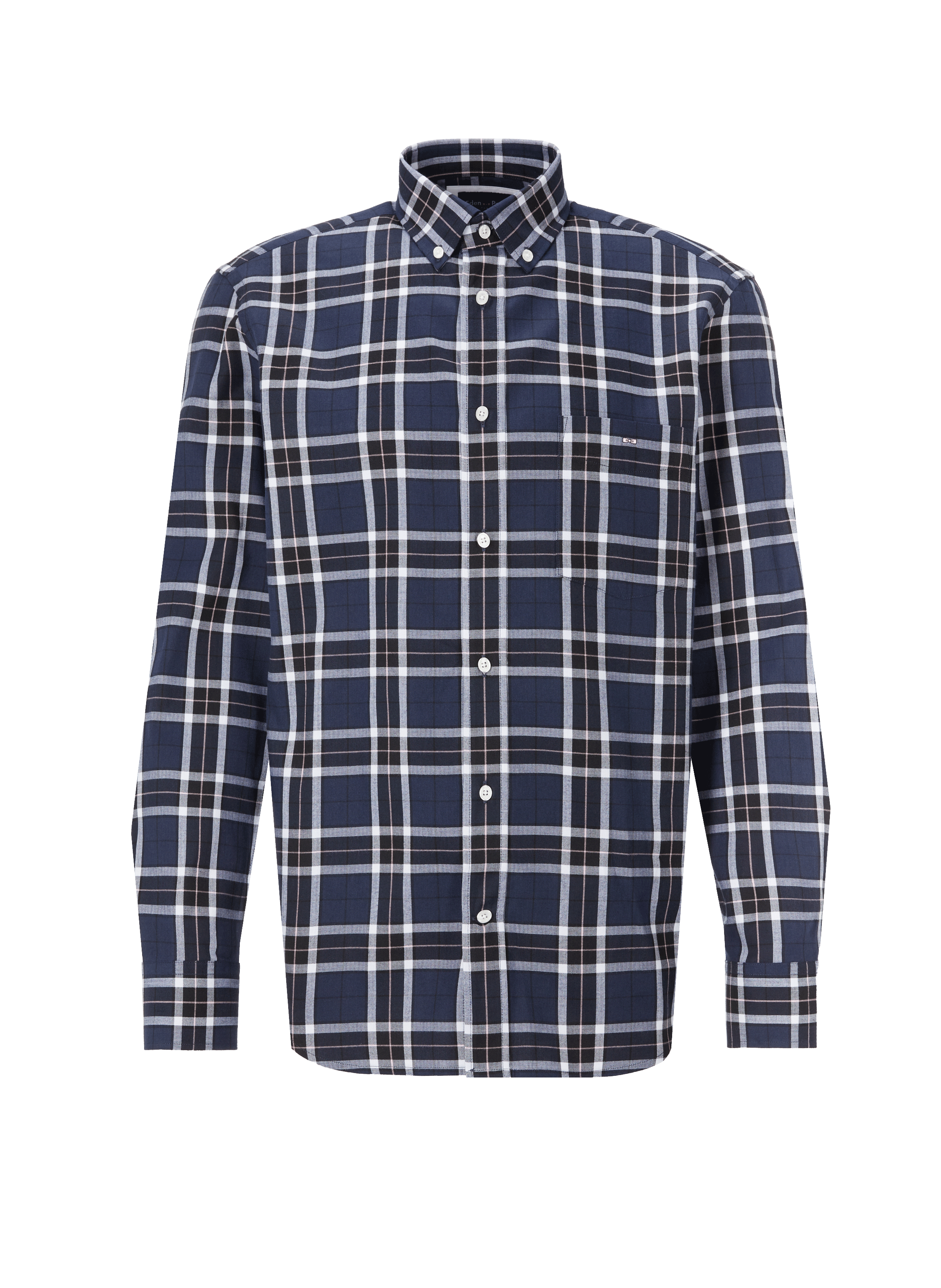 Chemise à carreaux en coton