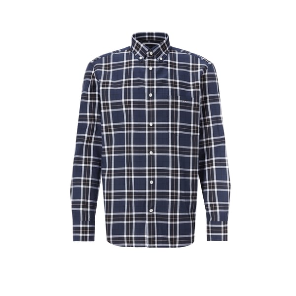 Chemise à carreaux en coton