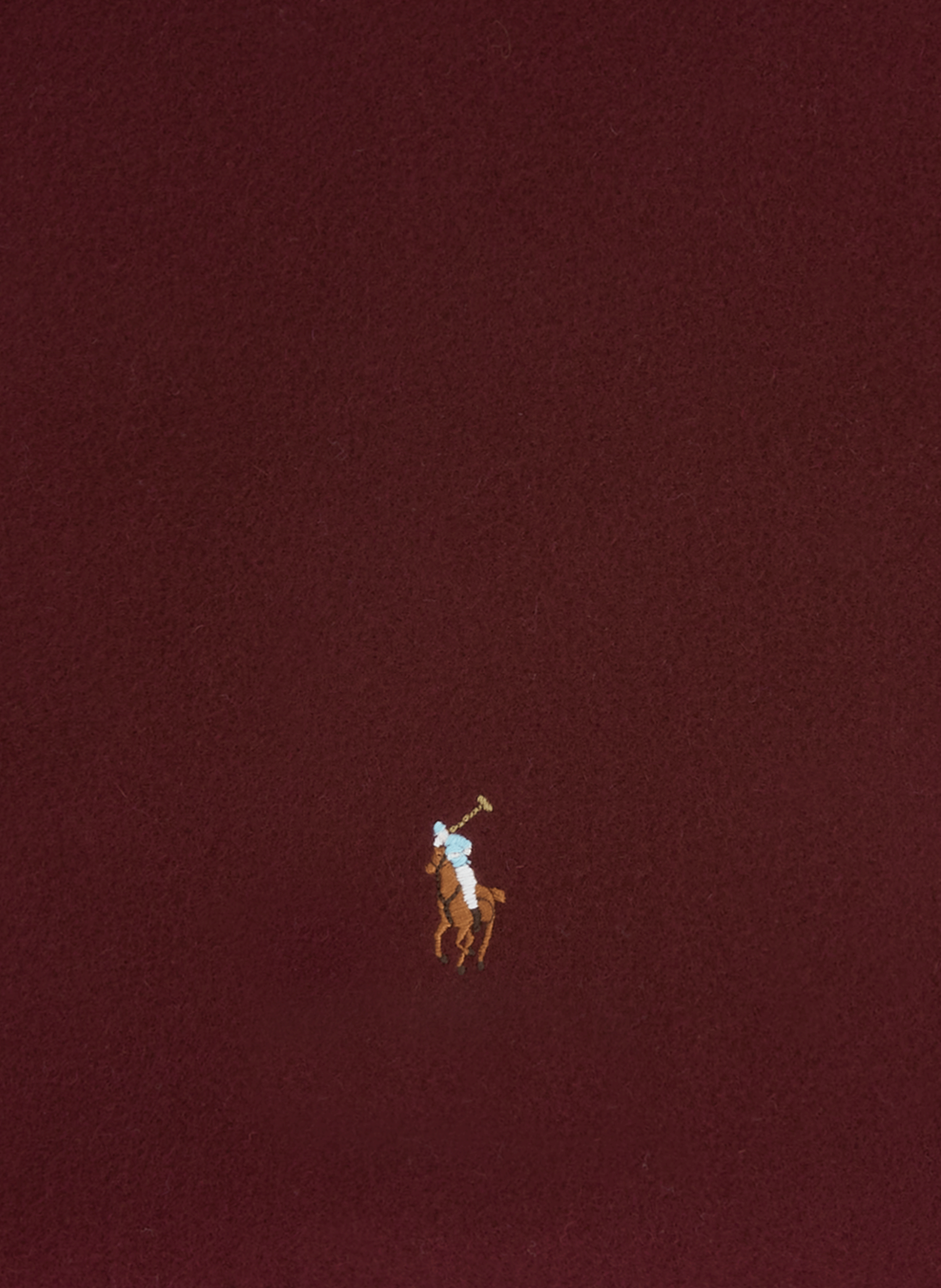 Wool scarf POLO RALPH LAUREN Red