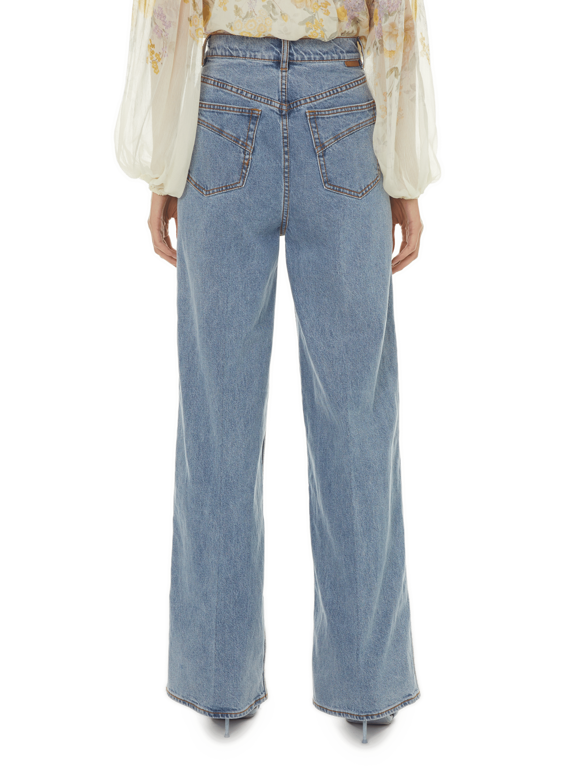 Jean droit ZIMMERMANN Bleu