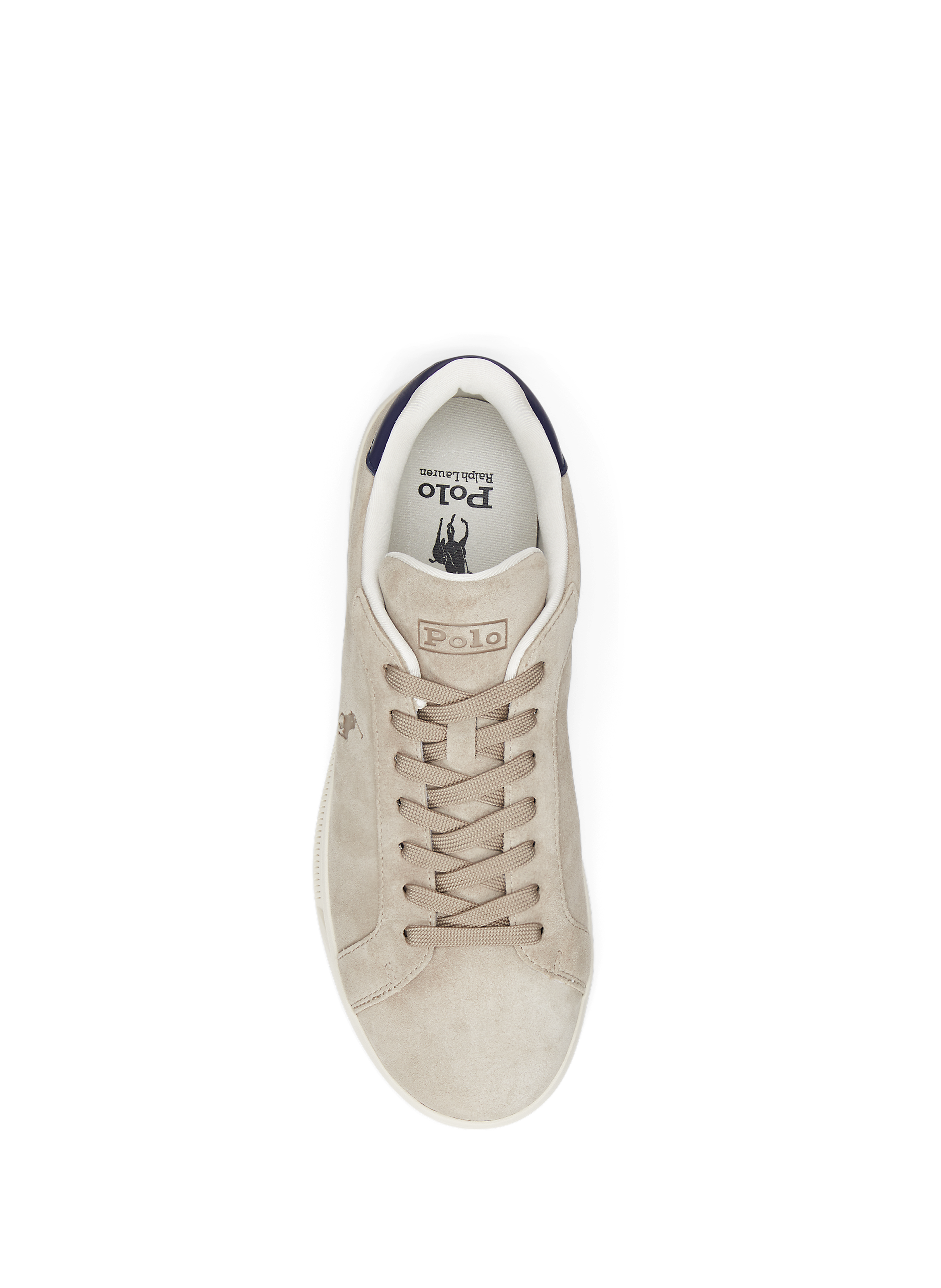 Leather sneakers POLO RALPH LAUREN Beige