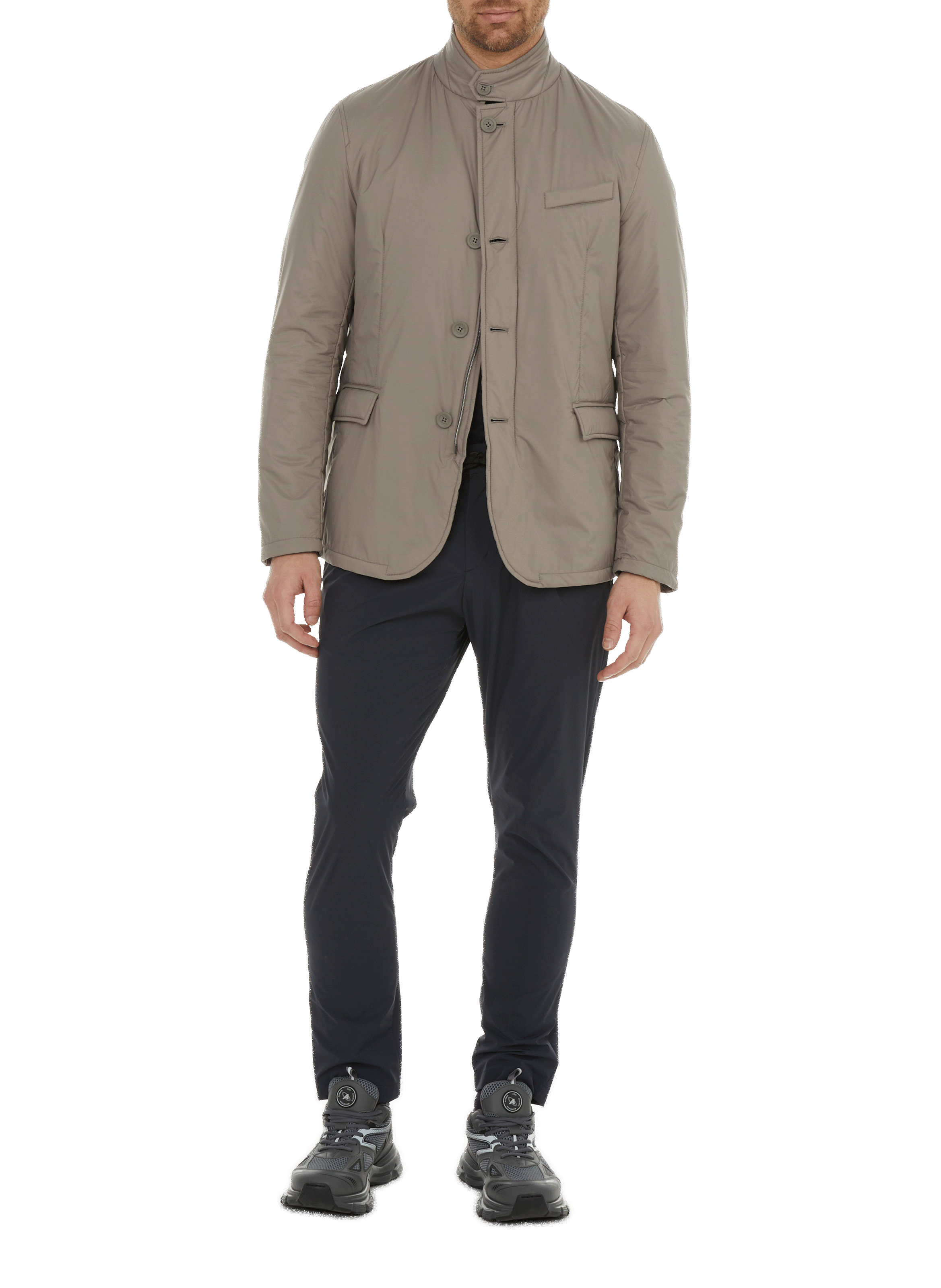 Padded jacket HERNO Brown