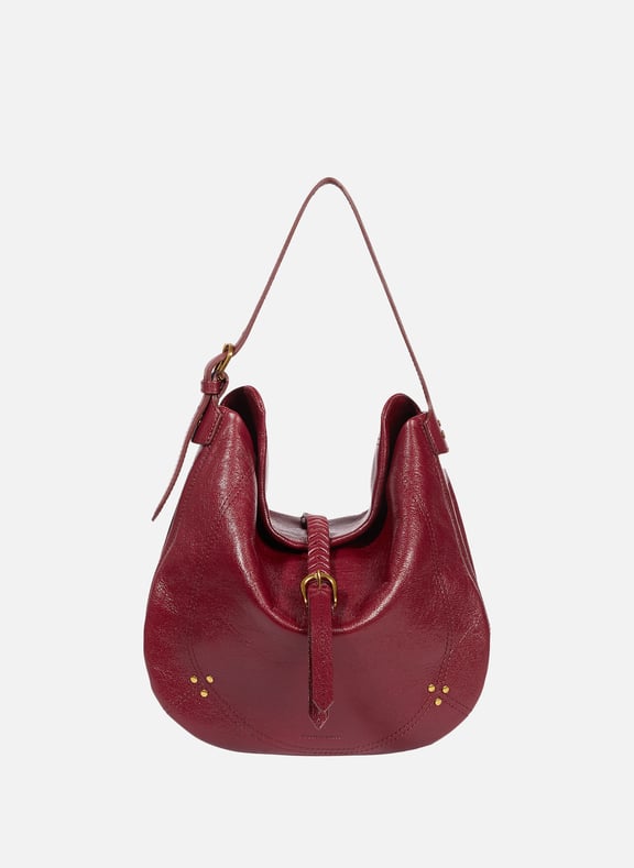 Lucky goat leather handbag Red by JÉRÔME DREYFUSS JÉRÔME DREYFUSS Lucky goat leather handbag Red
