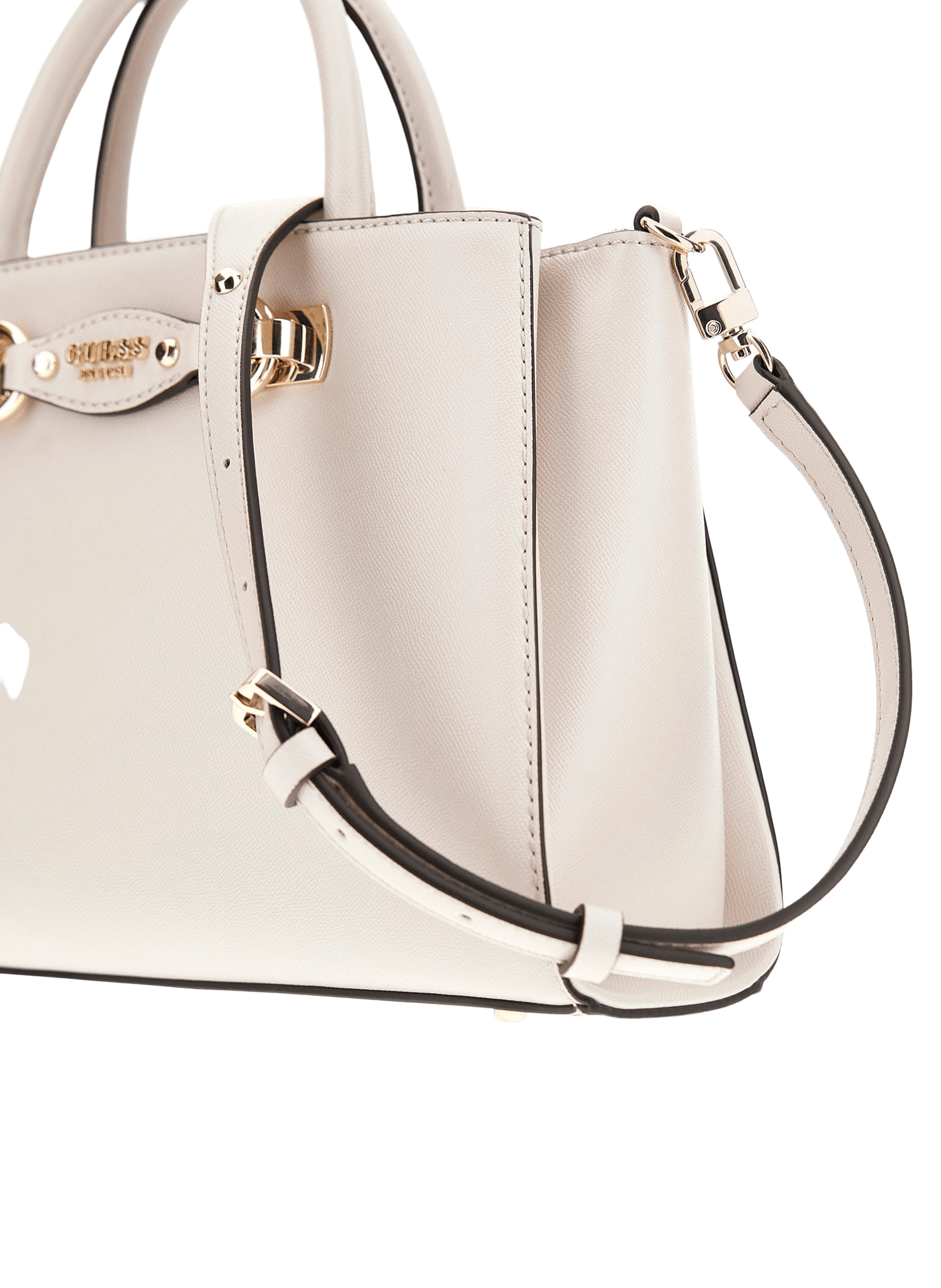 Sac à main à bandoulière amovible GUESS Beige