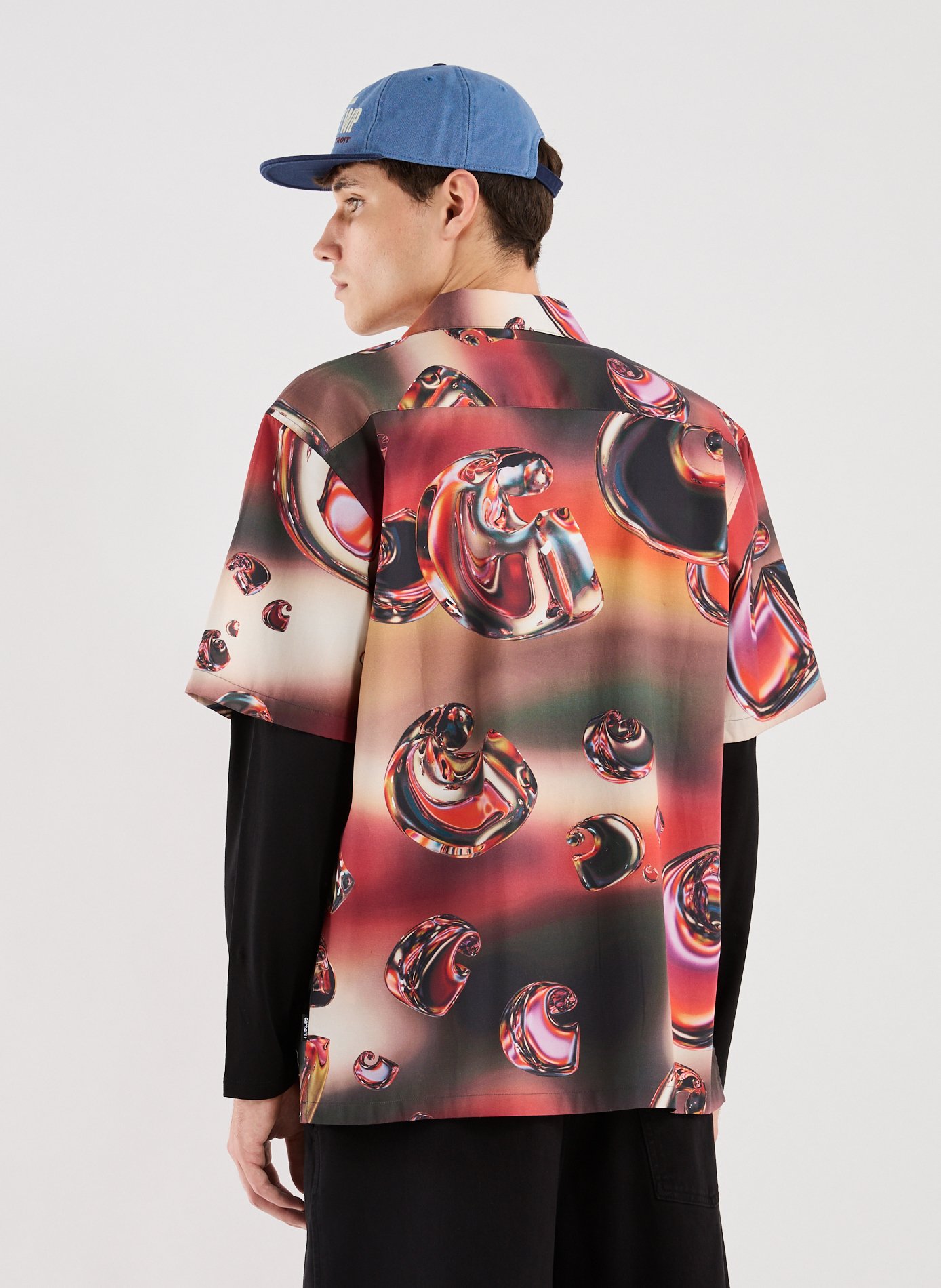 Printed oversized shirt CARHARTT WIP Multicolour