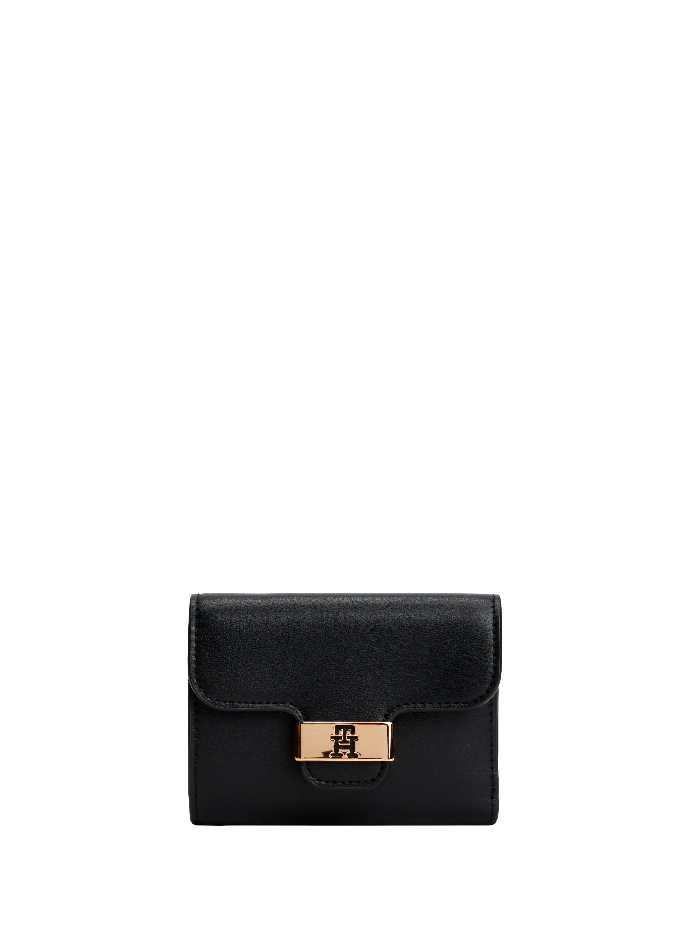 TOMMY HILFIGER Solid card holder Black
