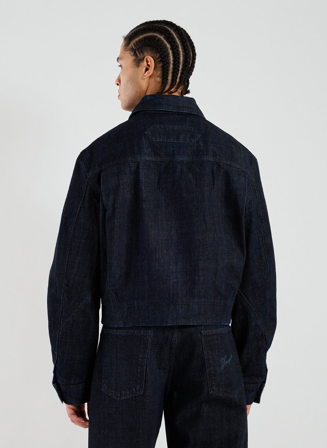 The Canvas Denim Jacket JACQUEMUS Blue